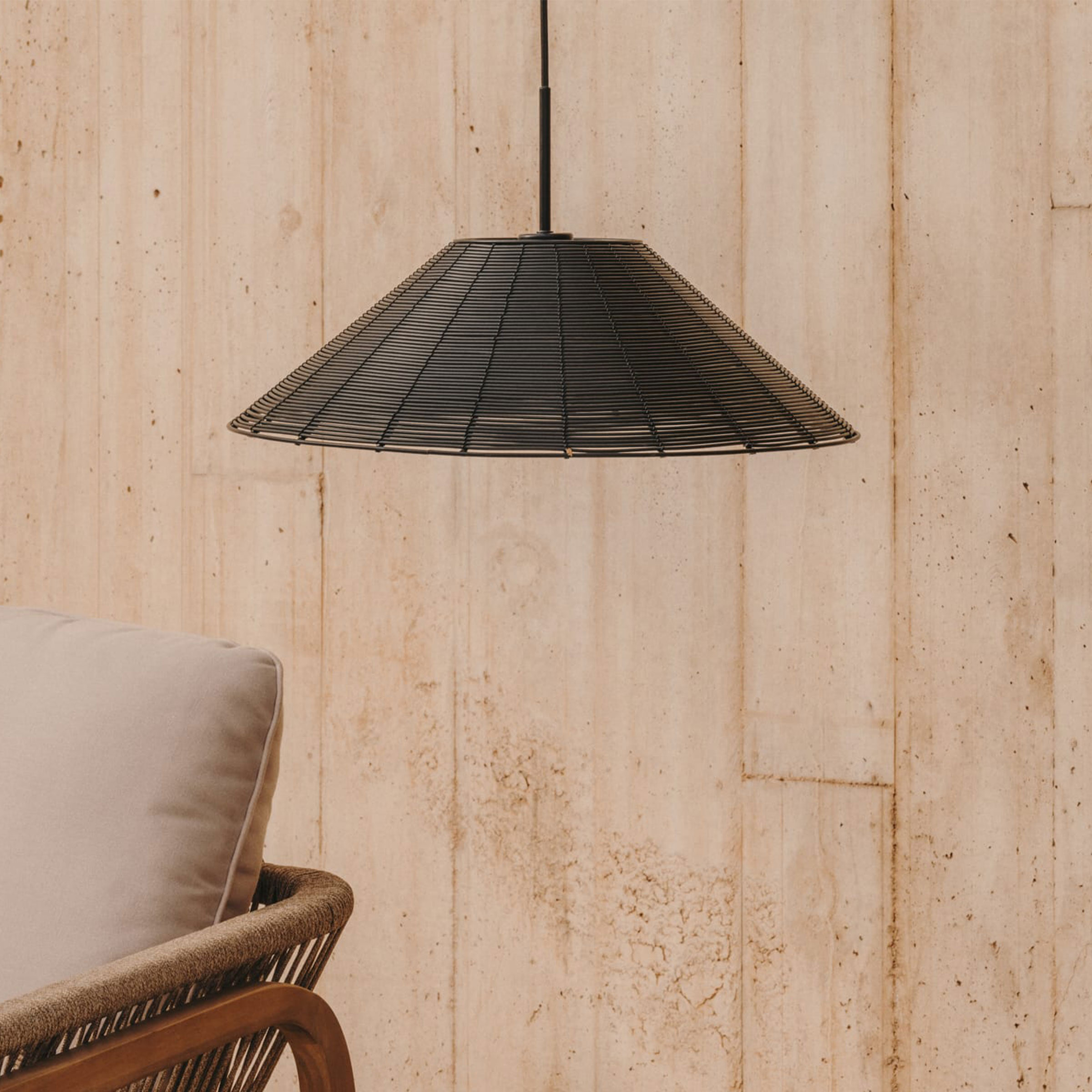 Kave Home Lampenkap Saranella Rotan