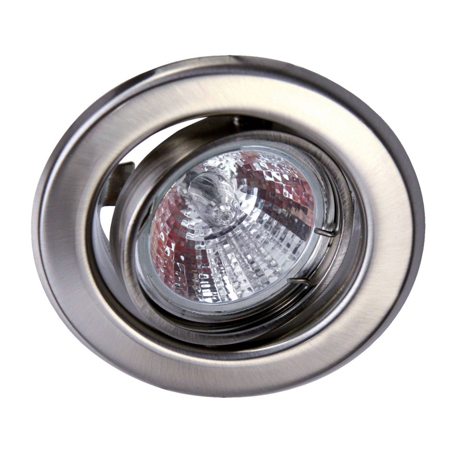 Heitronic Laagspannings inbouwspot roestvrij staal zwenkbaar – Lampen24