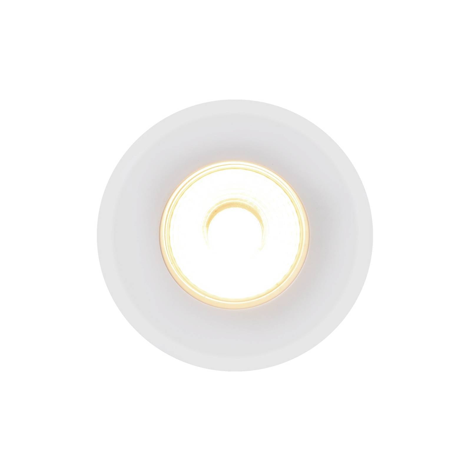 Nordlux Plafond inbouwspot Rosalee, wit, IP65, CCT schakelaar – Lampen24