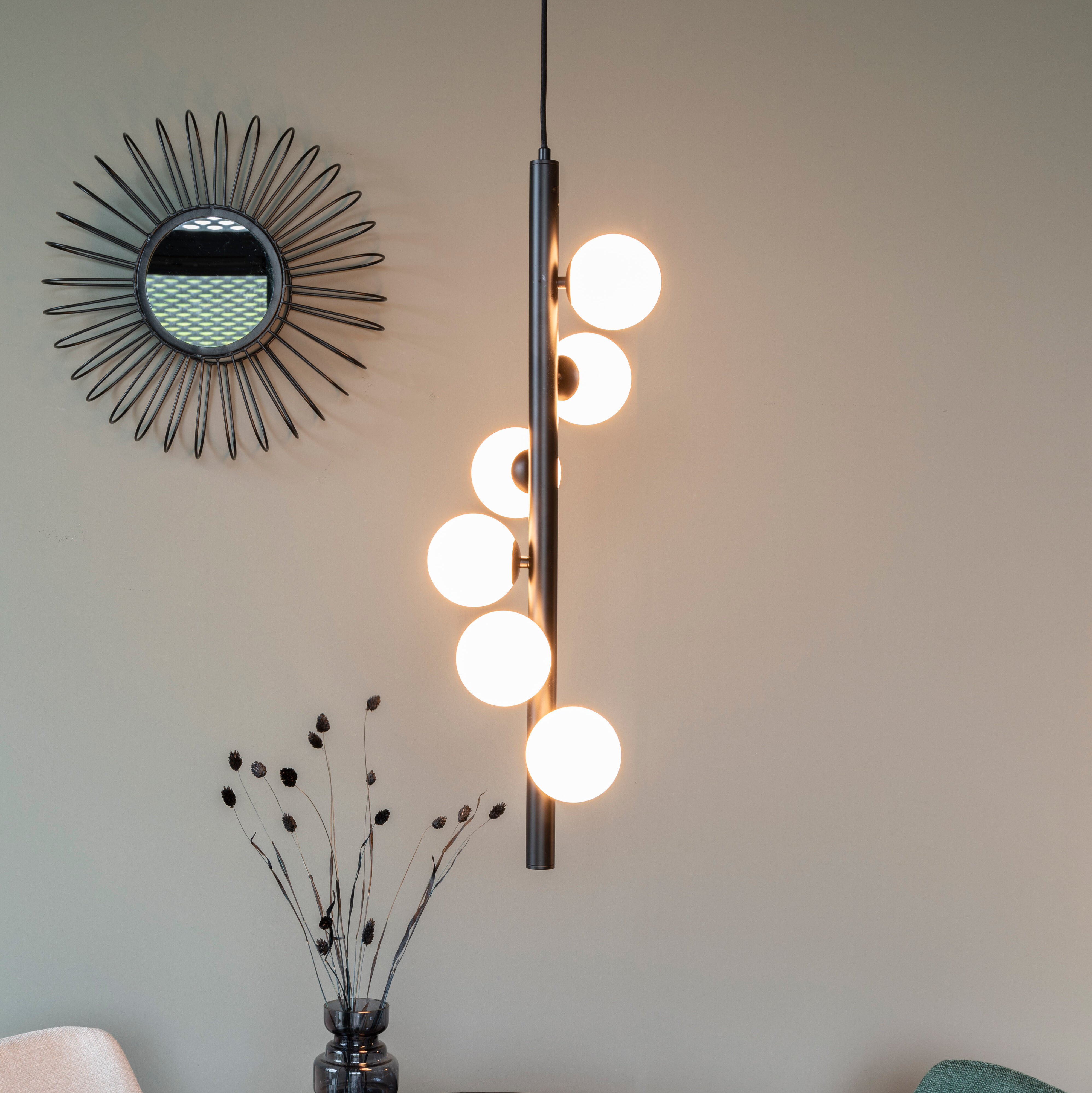 ZILT Hanglamp Monique 6-lamps - Wit