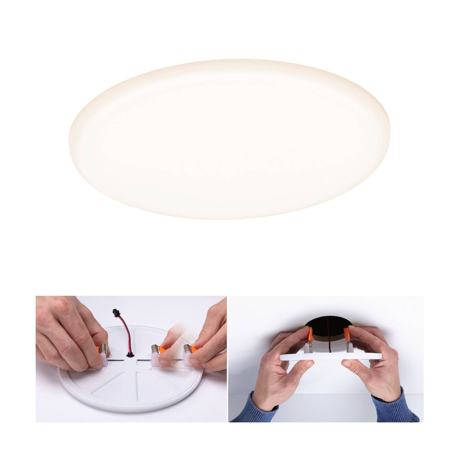 Paulmann LED paneel Veluna 3.000K rond 18,5cm – Lampen24