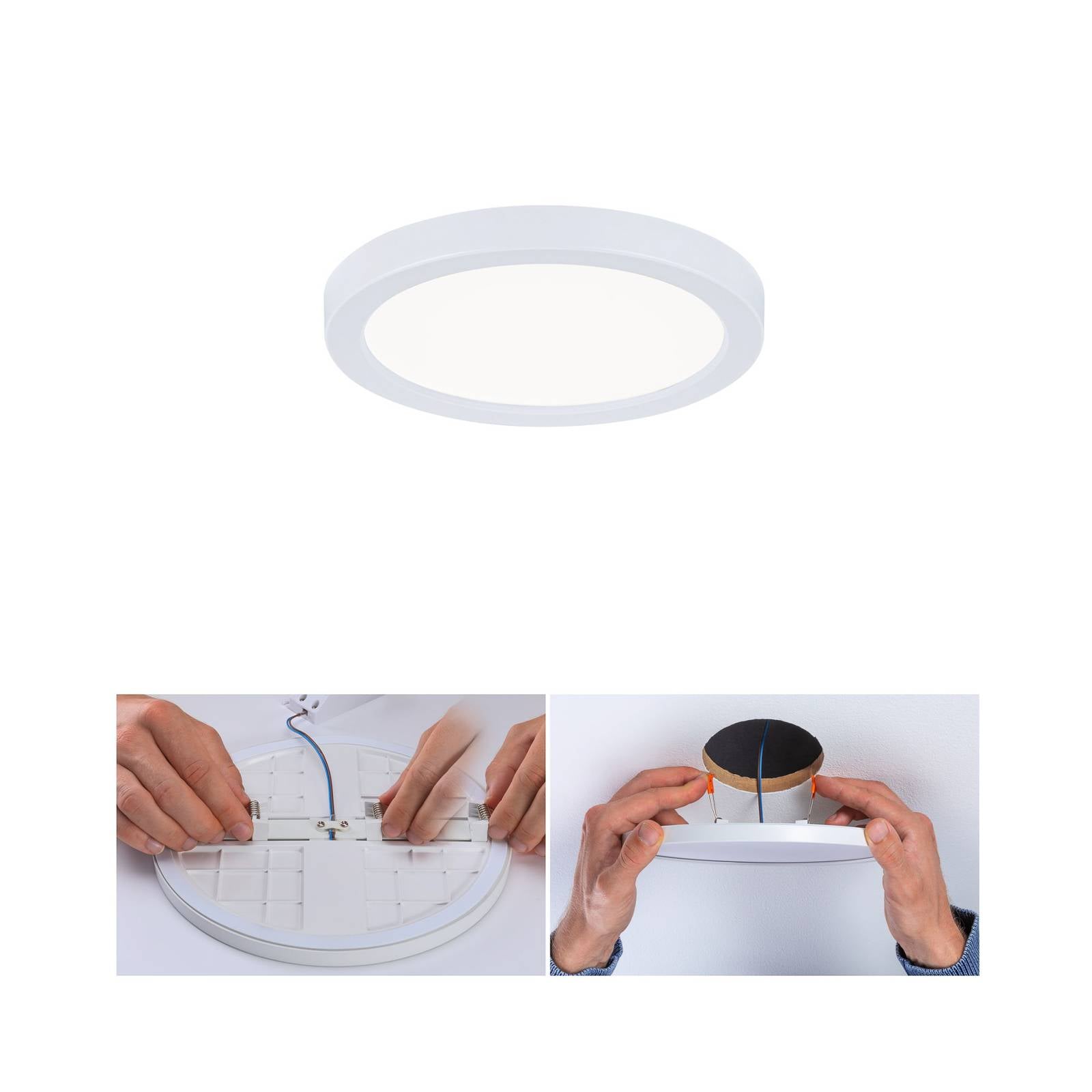 Paulmann LED paneel Areo 4.000K rond wit 11,8cm – Lampen24