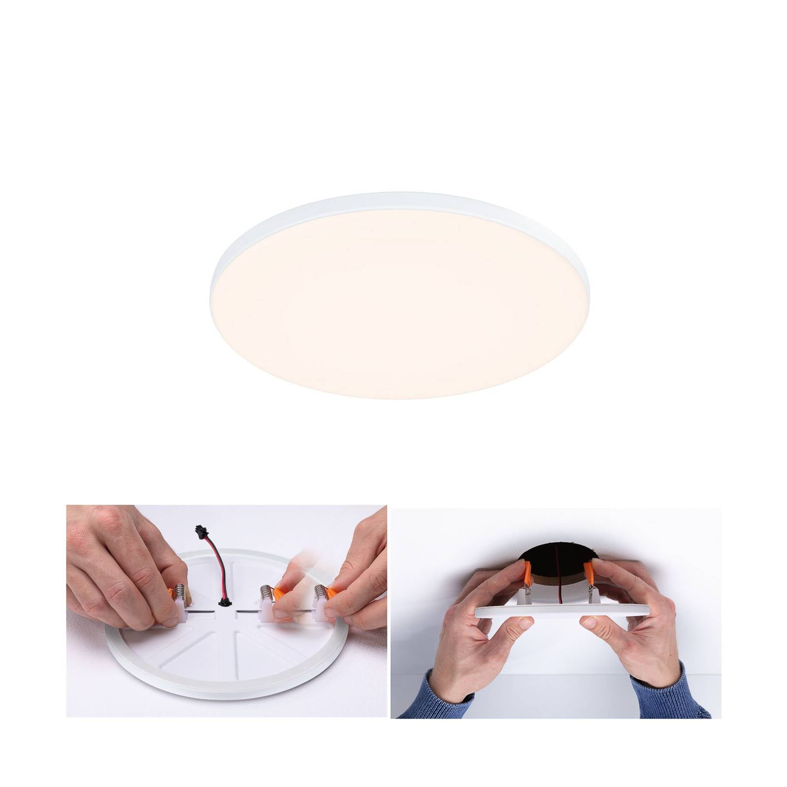 Paulmann Veluna Edge LED inbouw IP44 3.000K Ø 16cm – Lampen24