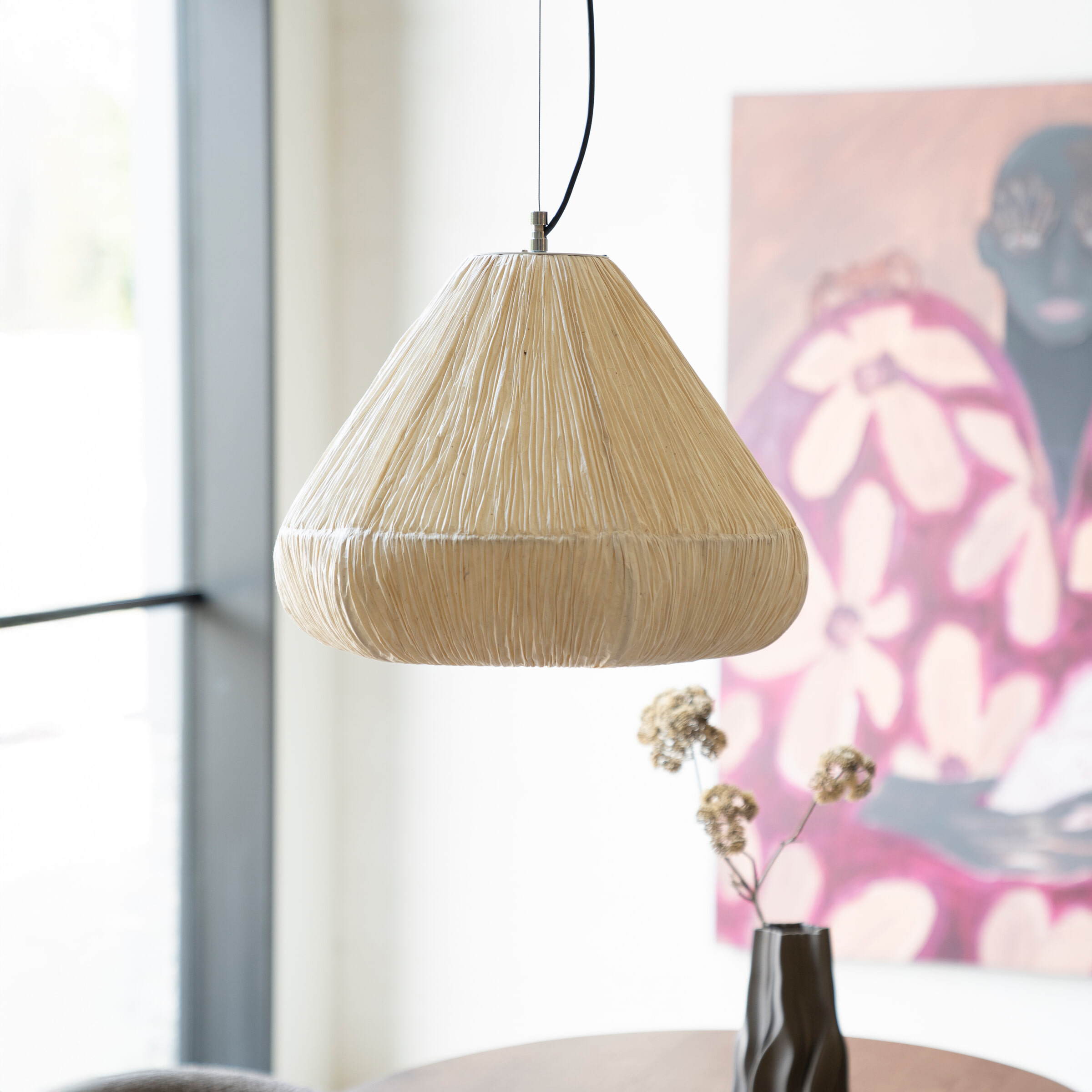 By-Boo Hanglamp Lokta Handgeschept papier