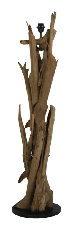 Light & Living Vloerlamp Vidin 133cm - Naturel (excl. kap) - Rond