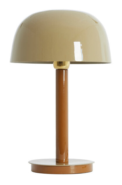Light & Living Tafellamp Marivet 37cm - Zand/Bruin - Rond