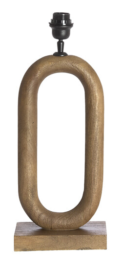 Light & Living Ovale Lampvoet Paceco Hout
