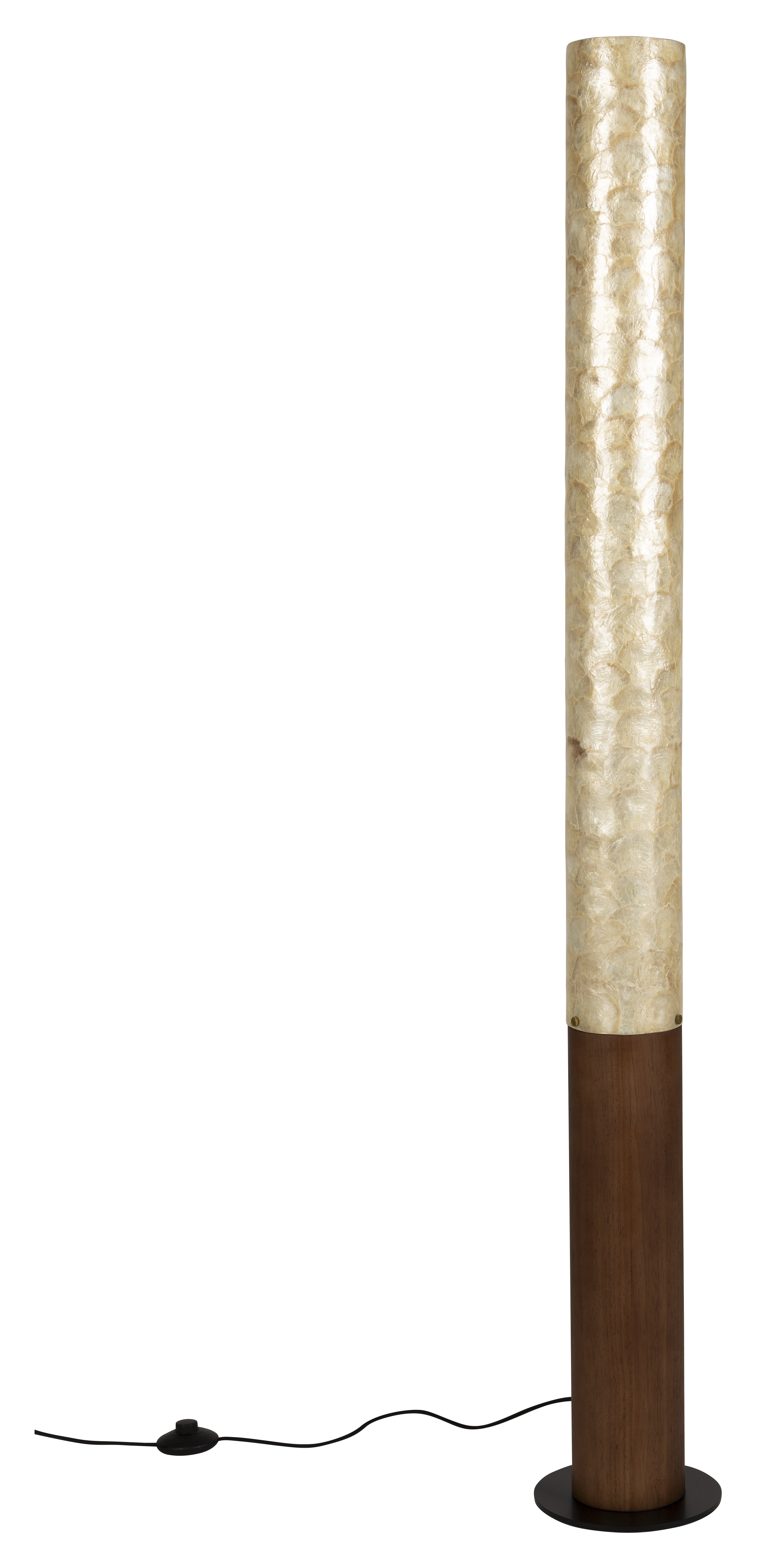 Dutchbone Vloerlamp Beam Eikenhout en acryl