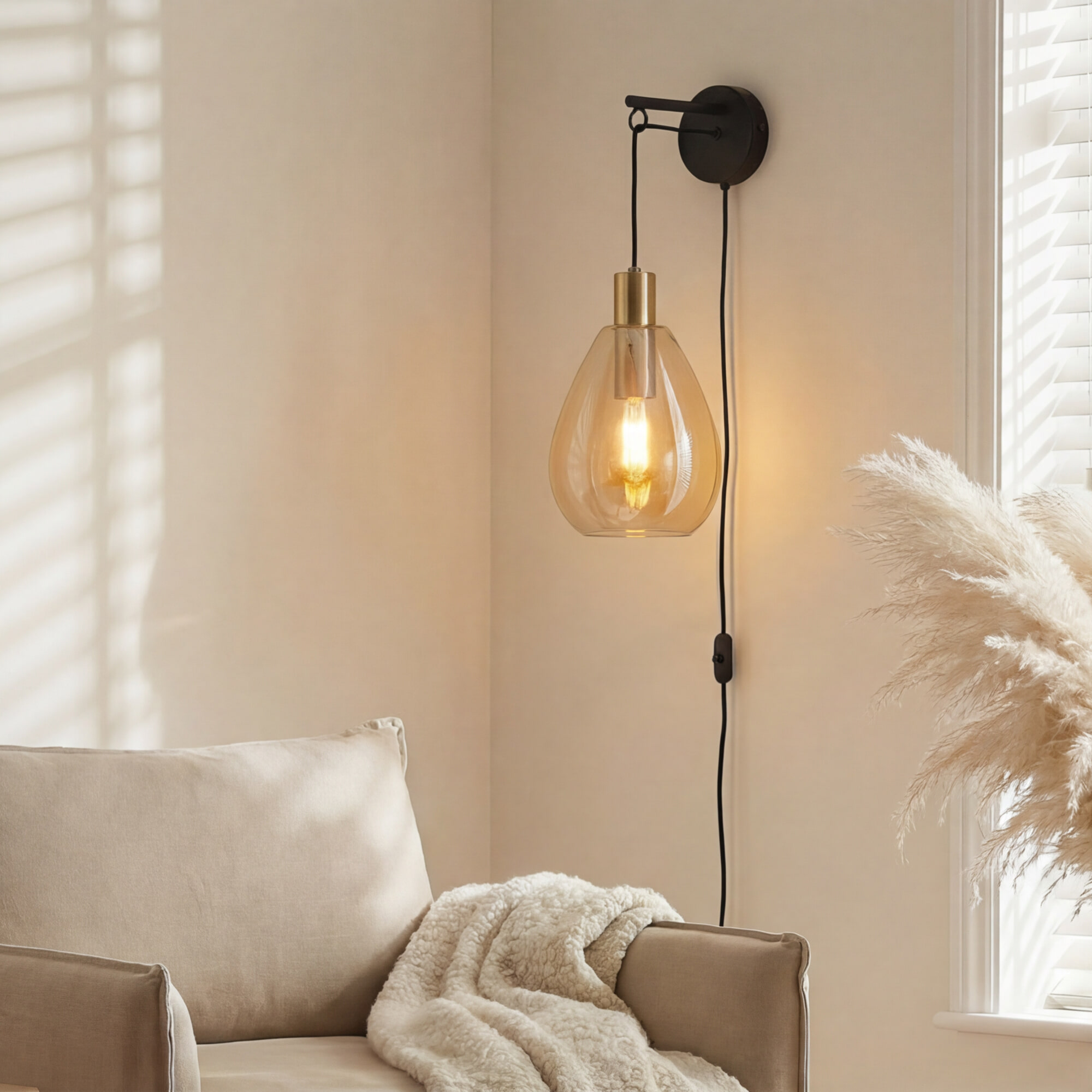 BASE Wandlamp Aislynn 1-lamps