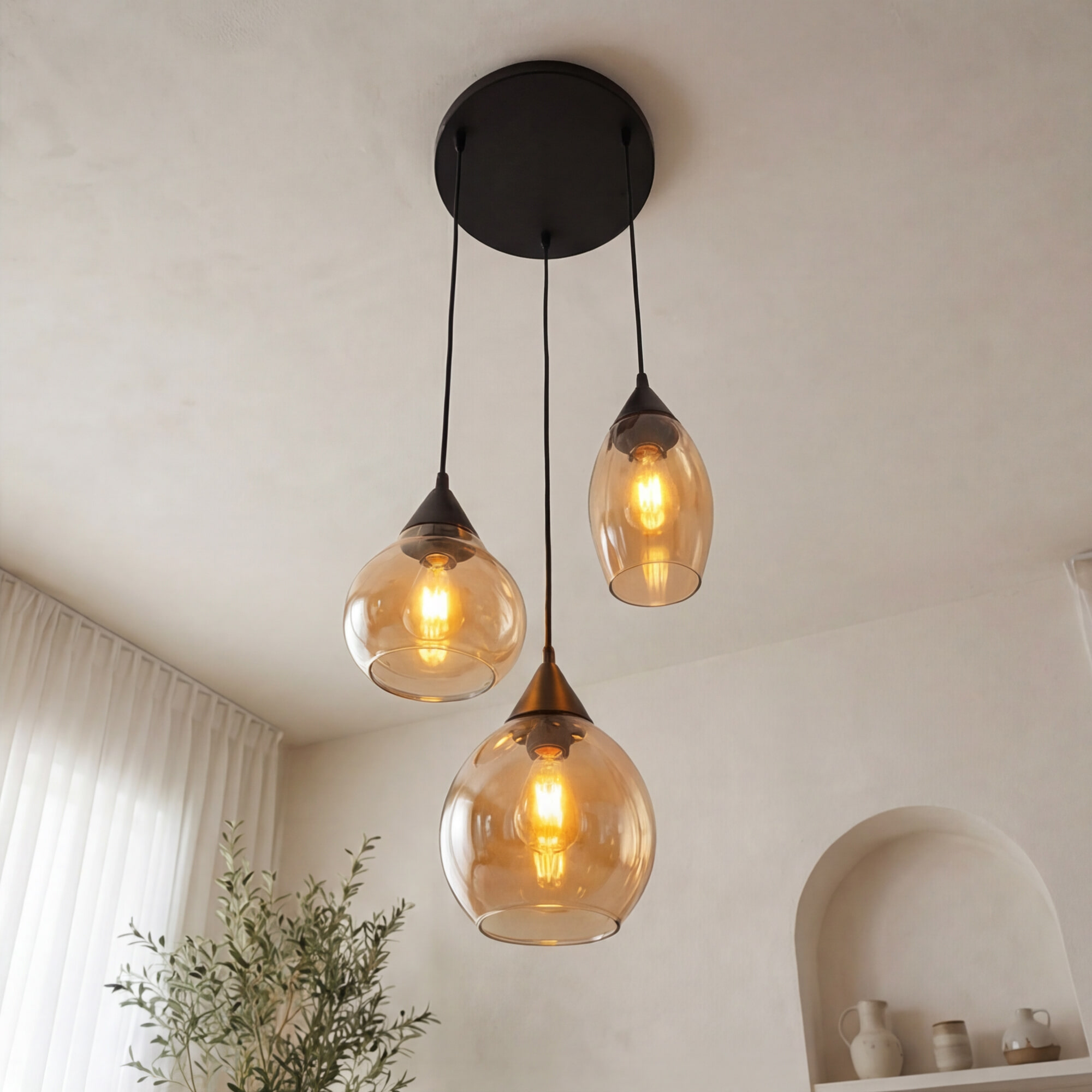 BASE Hanglamp Esperanza 3-lamps