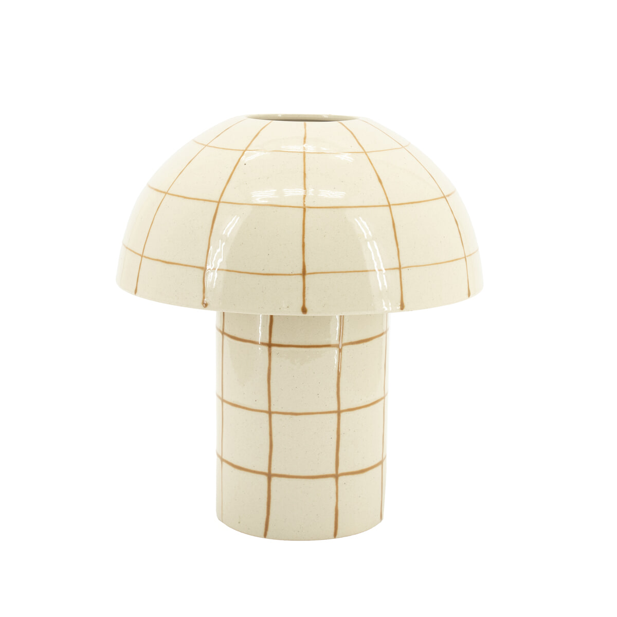 By-Boo Tafellamp Trazo Keramiek - Beige