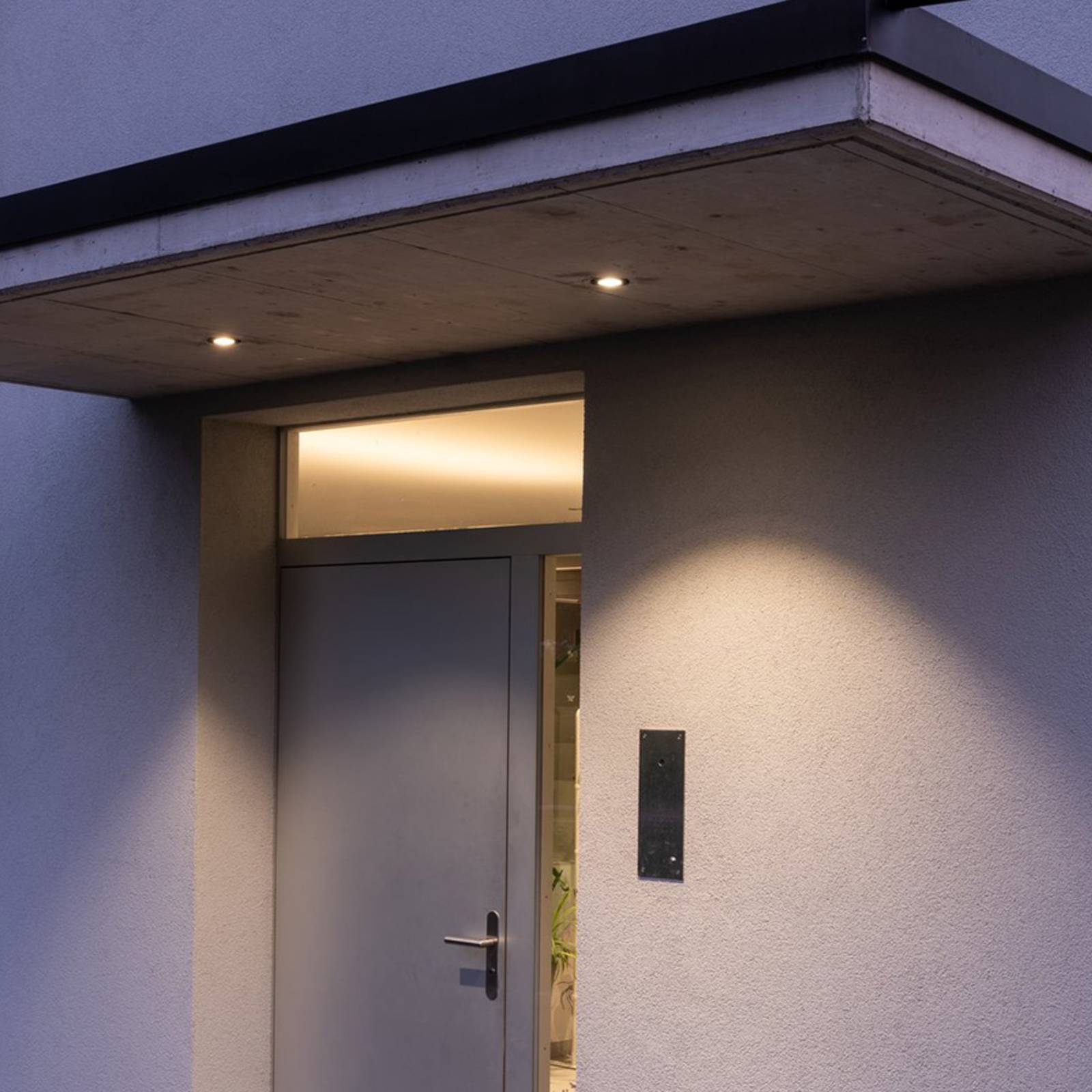 SLV Patta-I LED inbouwlamp, rond, mat zwart – Lampen24