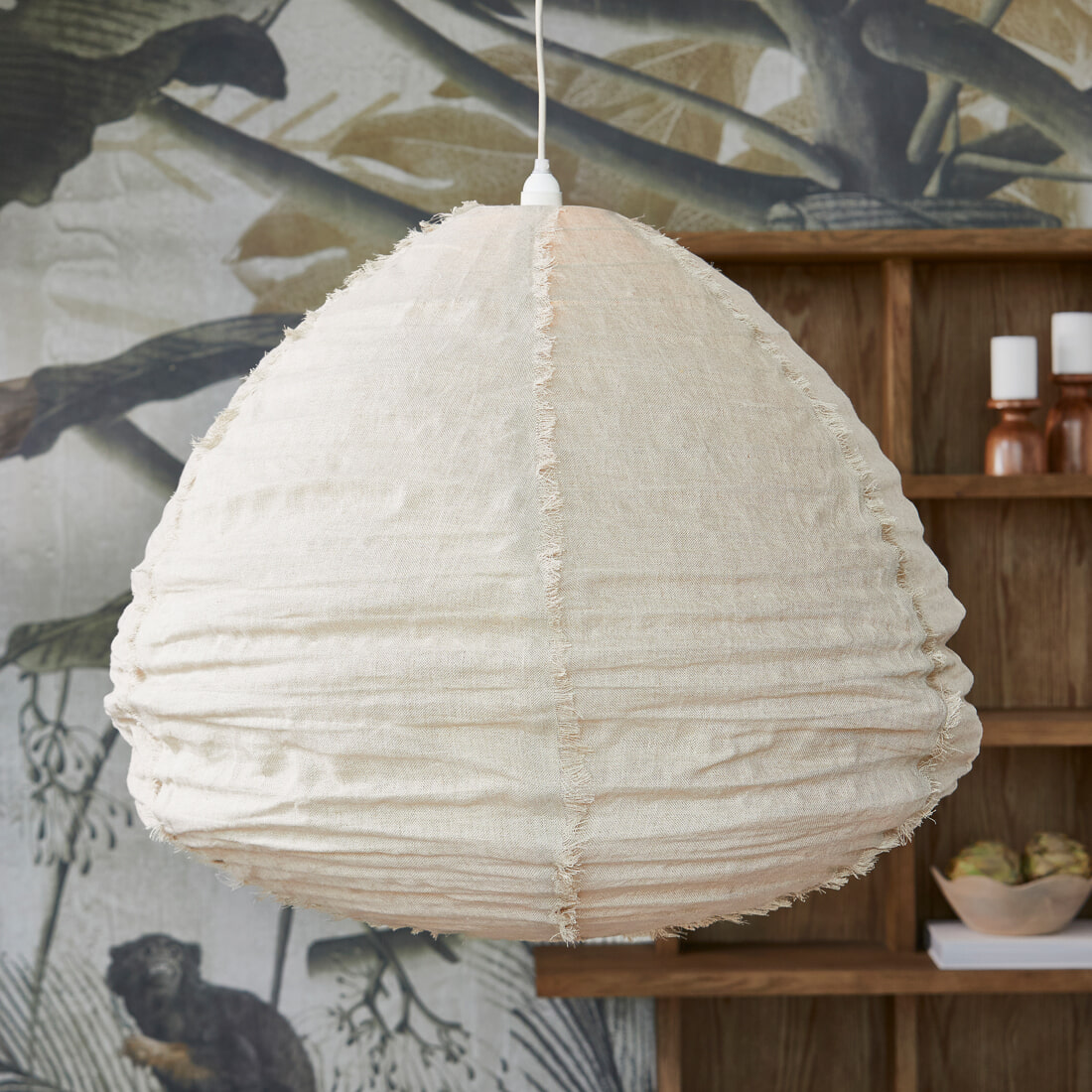 Rivièra Maison Hanglamp Lucera Linnen