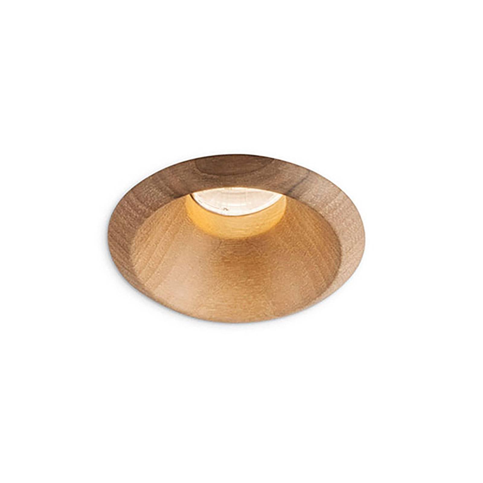LEDS-C4 Play Raw inbouwlamp walnoot 927 17,7W 30° – Lampen24