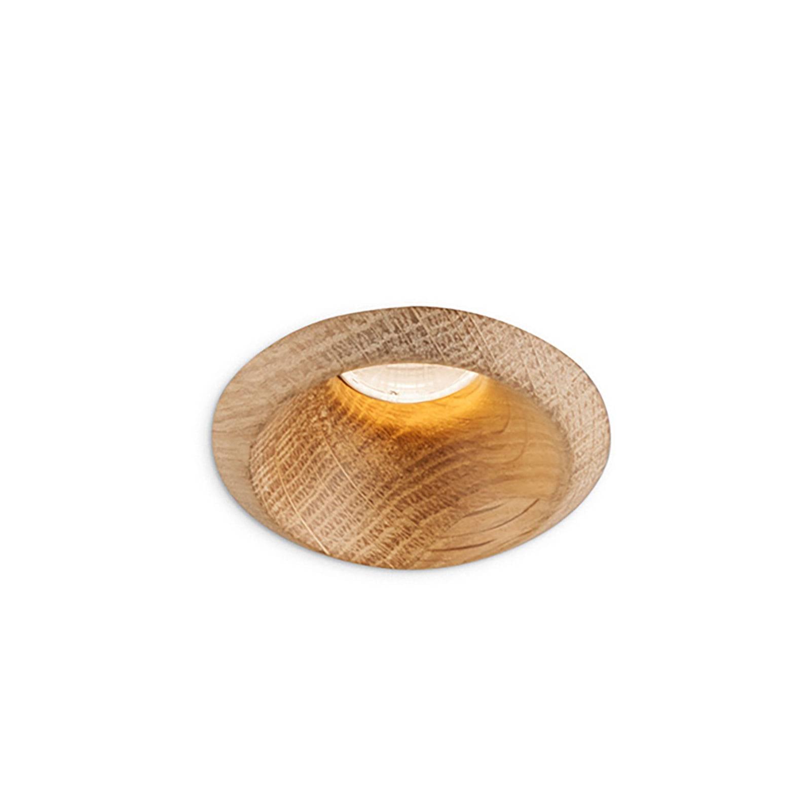 LEDS-C4 Play Raw inbouwlamp eiken 927 17,7W 30° – Lampen24