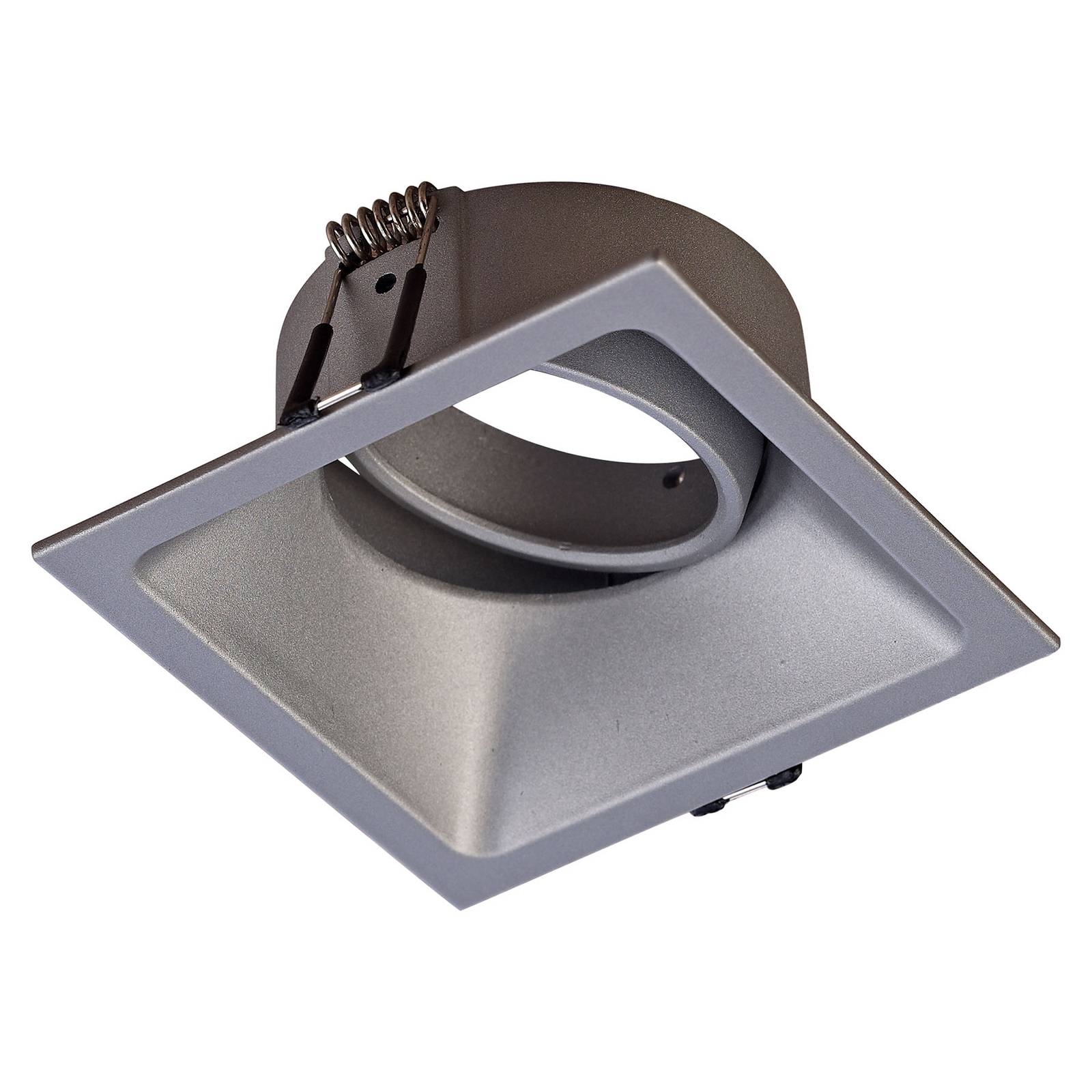 Mantra Iluminación Comfort inbouwlamp, hoekig, aluminium – Lampen24