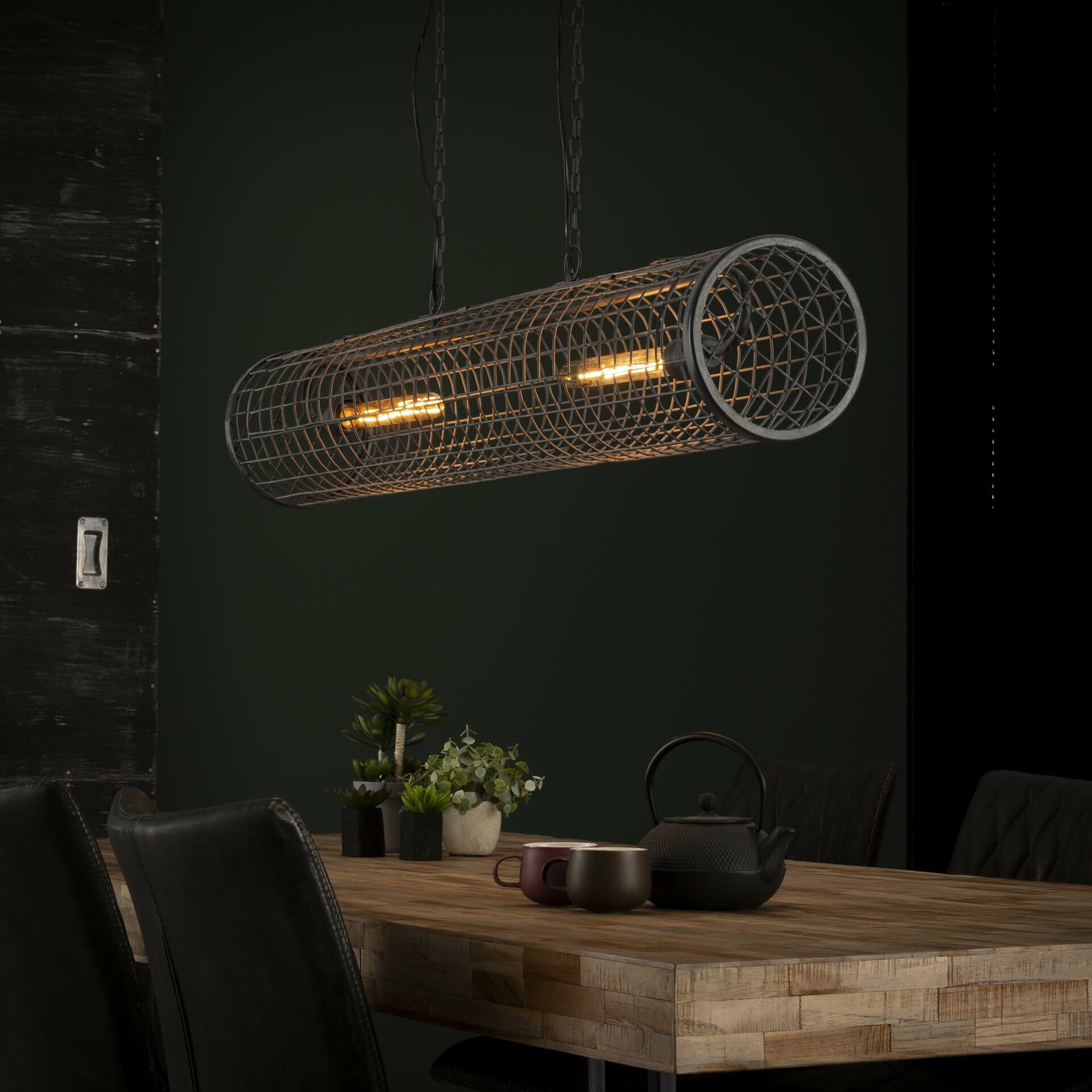Hanglamp Christy 2-lamps - Slate Grey