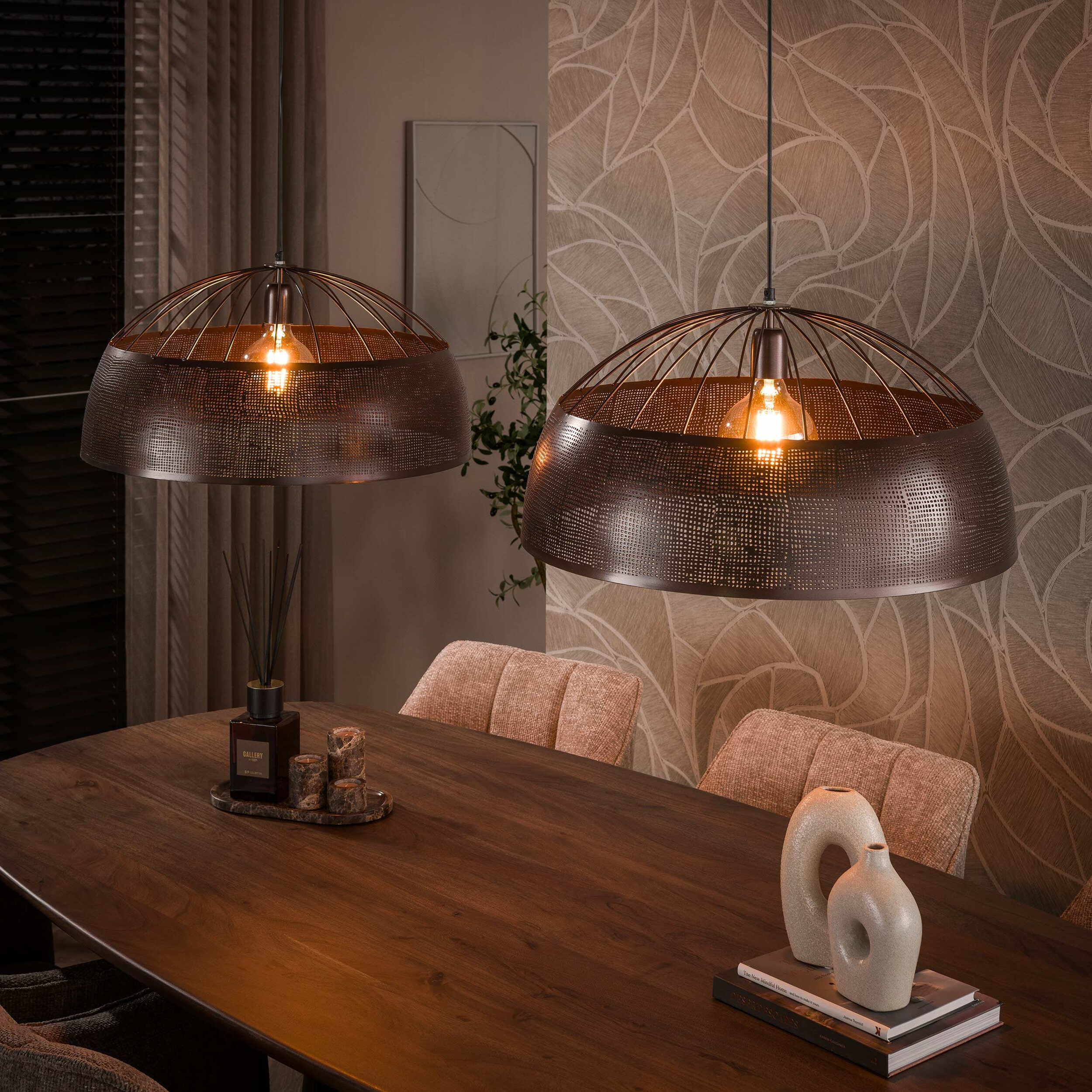 LifestyleFurn Hanglamp Stasia 2-lamps