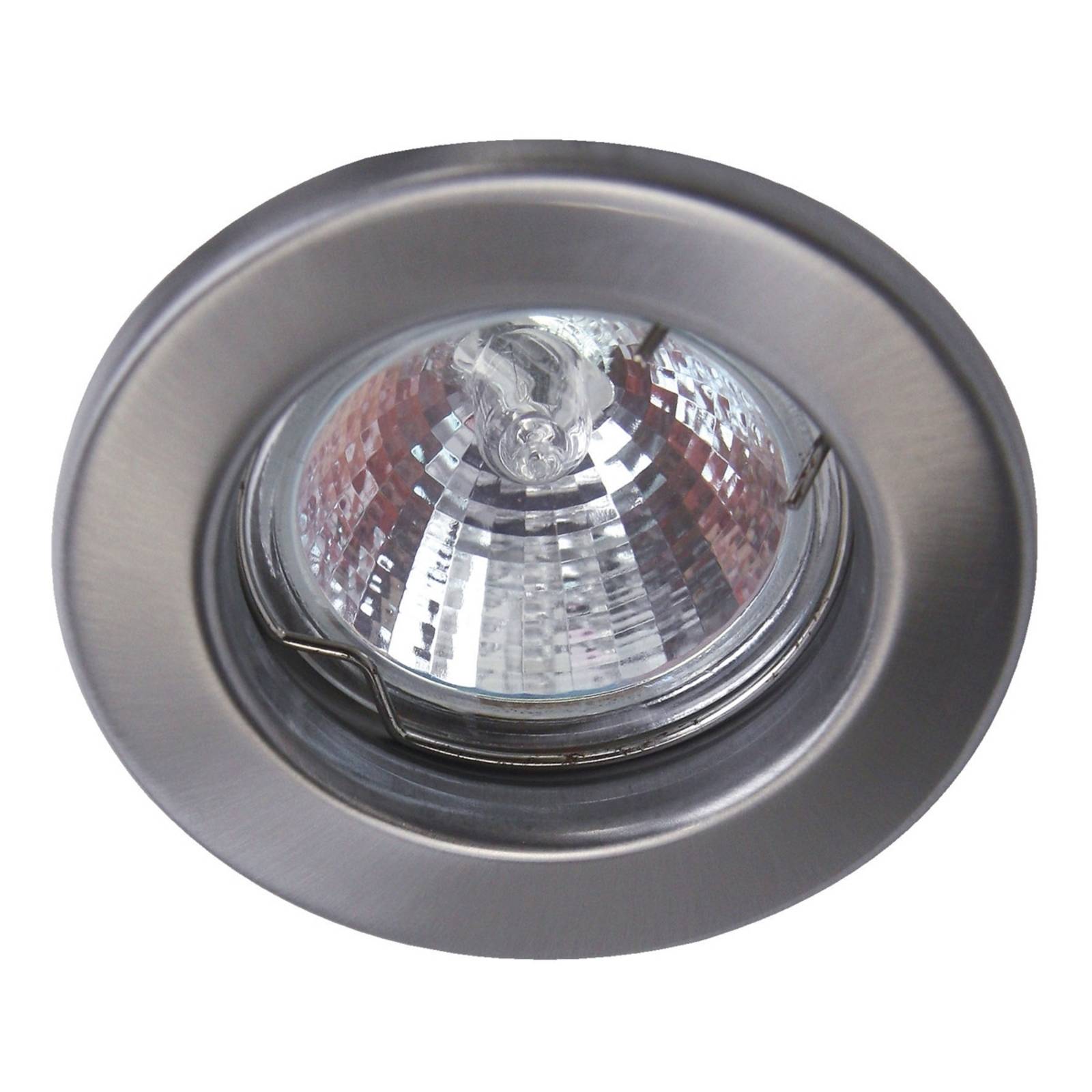 Heitronic Laagspanning inbouwspot roestvrij staal MR16 vast – Lampen24