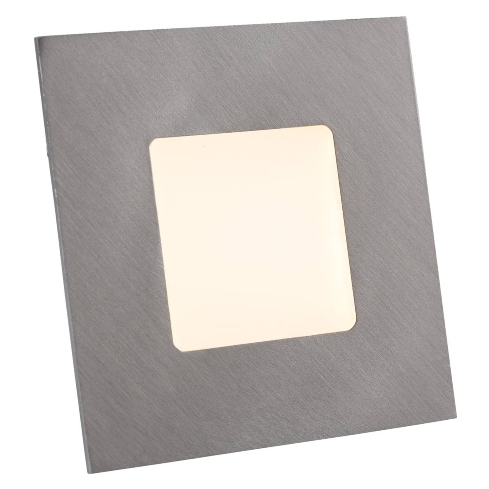 Heitronic LED inbouwlamp voor inbouwdozen, zilver – Lampen24