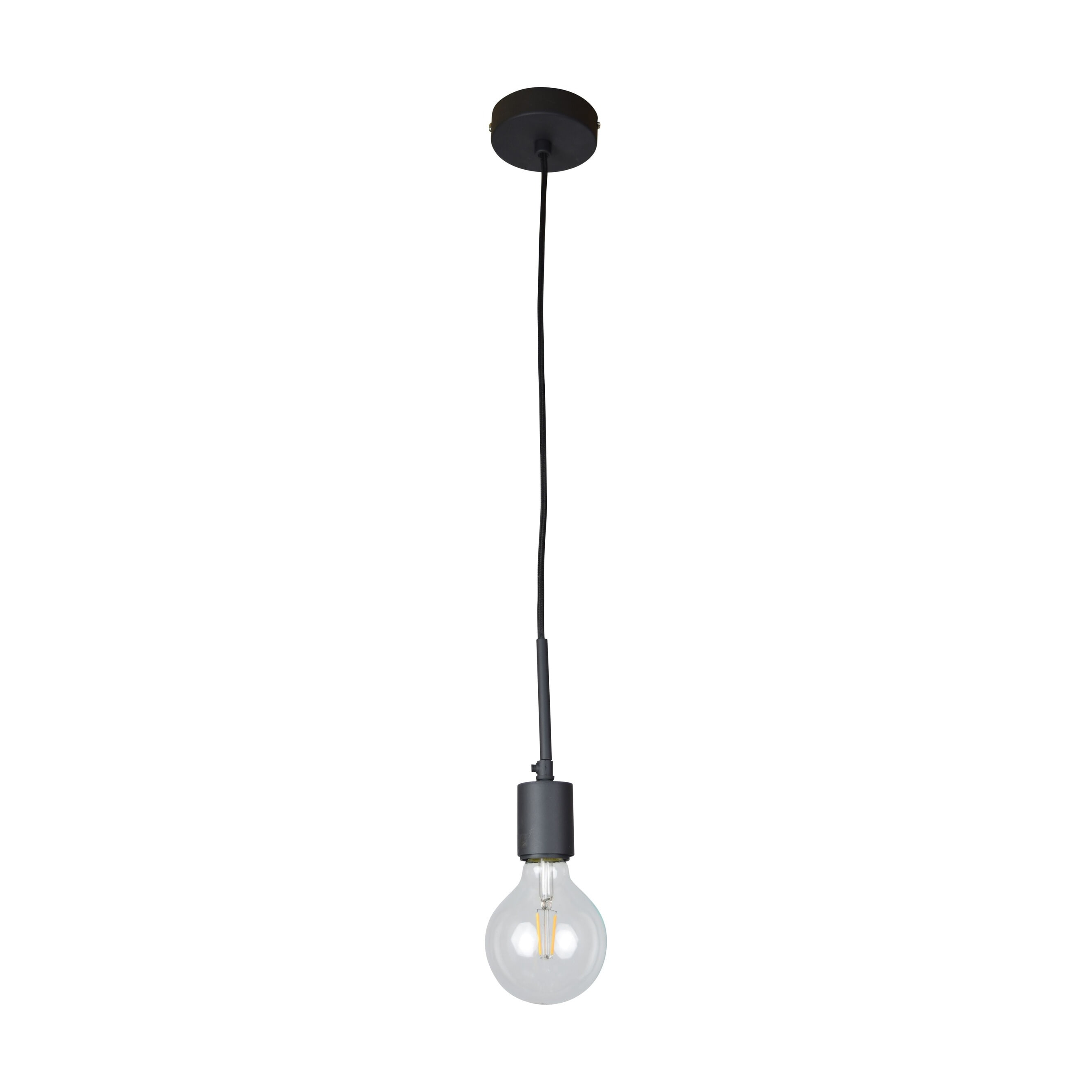 Urban Interiors hanglamp Bulby Strijkijzer - Zwart