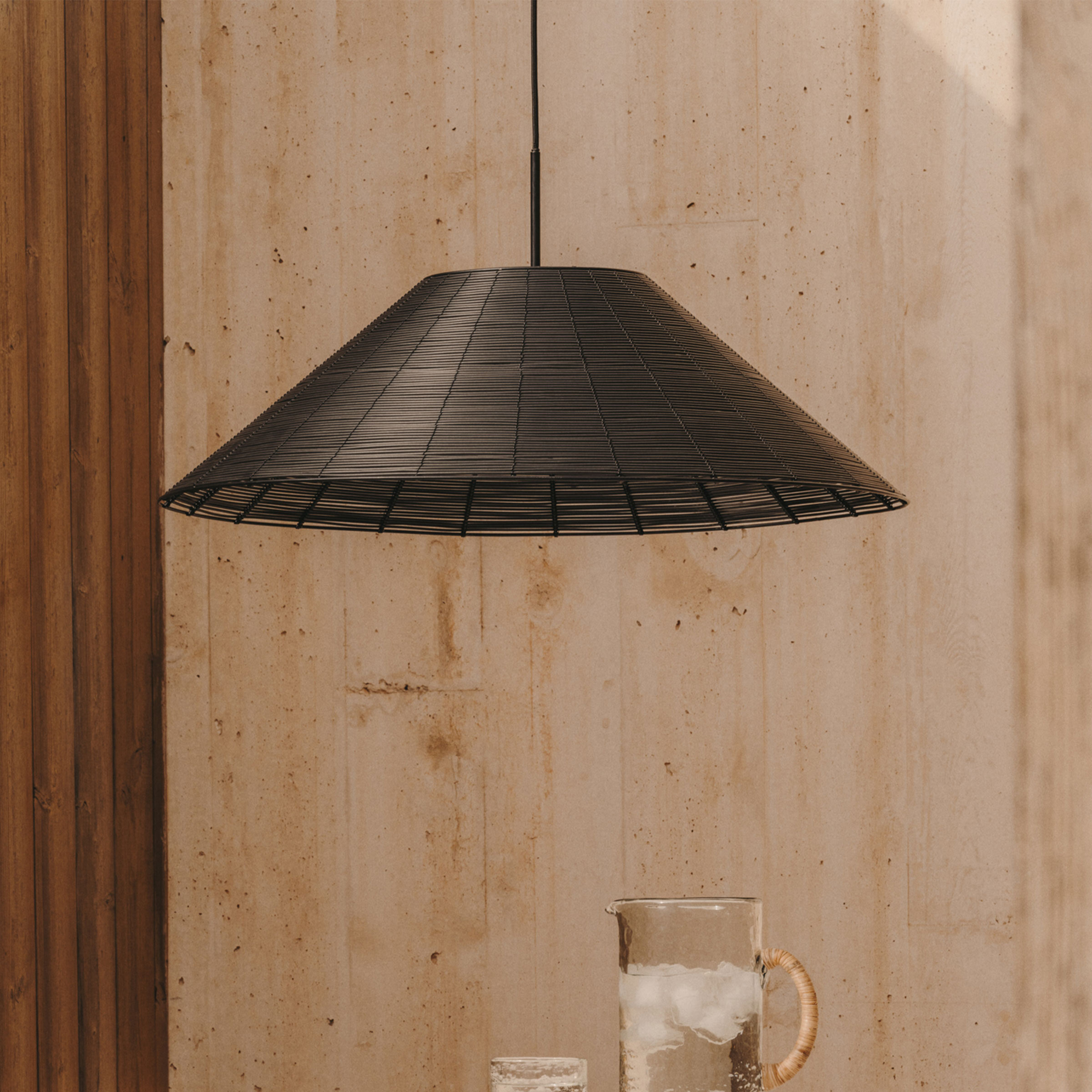Kave Home Lampenkap Saranella Rotan