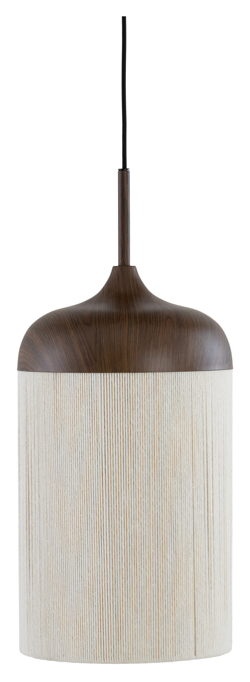 Light & Living Hanglamp Dania Houtlook en touw