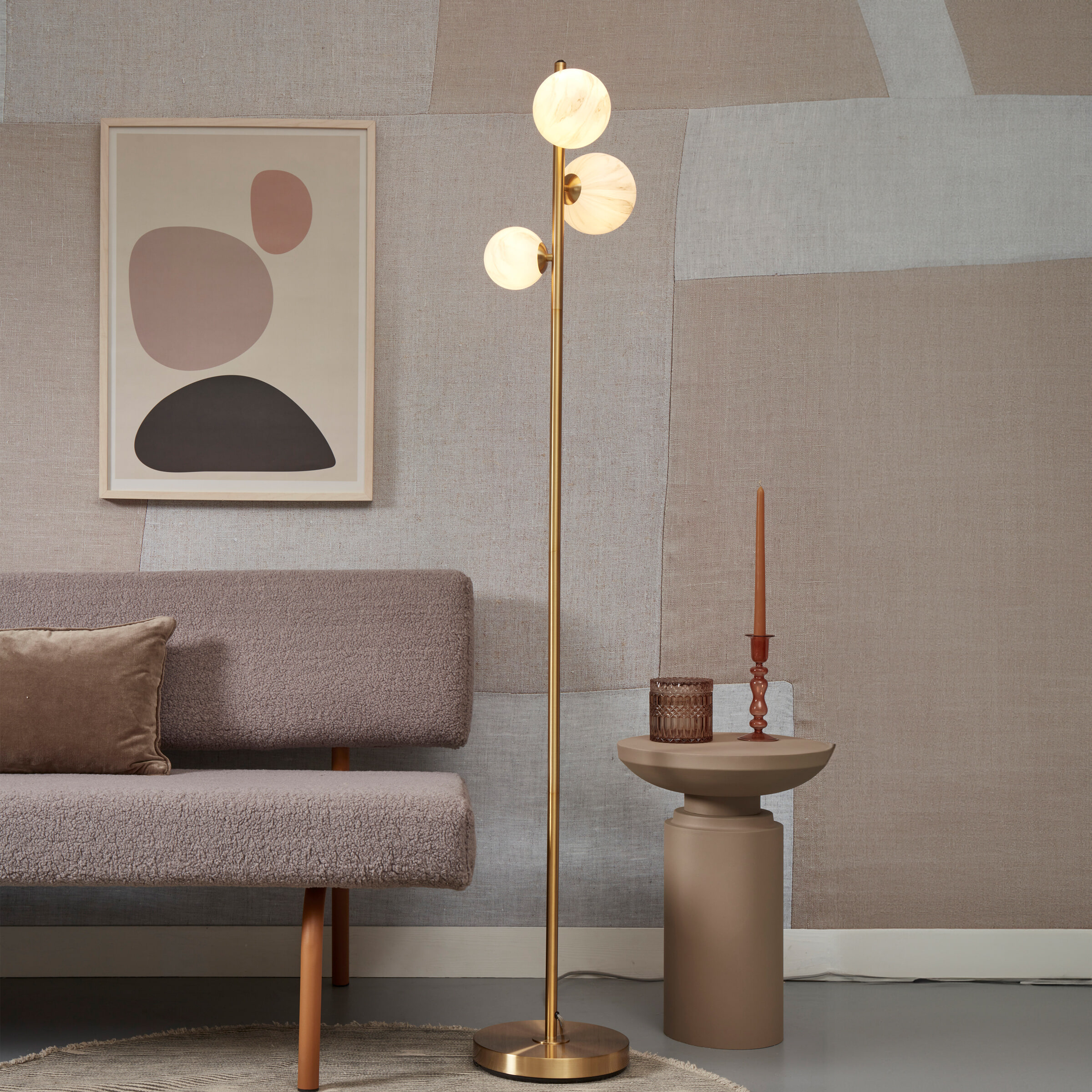 its about RoMi Voerlamp Carrara Marmerprint