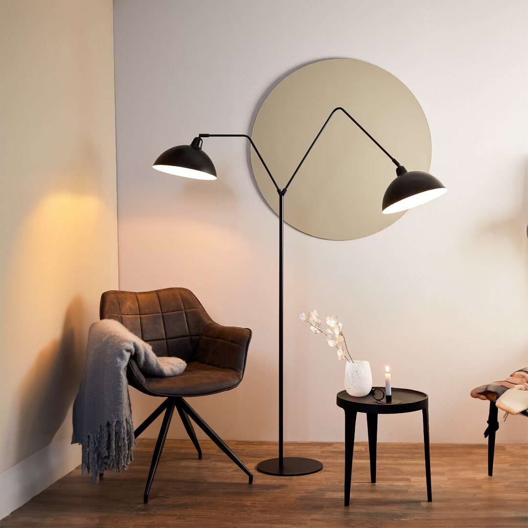 vtwonen Vloerlamp Orion 2-Lamps