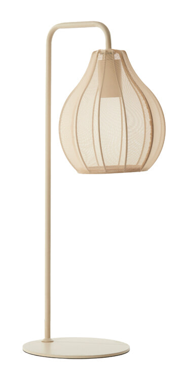 Light & Living Tafellamp Elati 60cm - Zand - Japandi