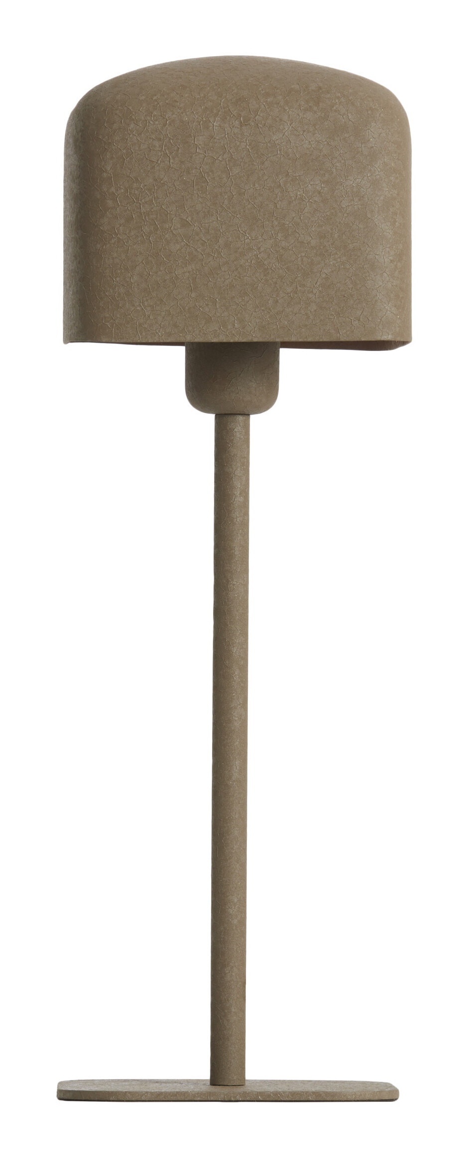 Light & Living Tafellamp Elenie 46cm - Mat Donkerbruin - Vierkant