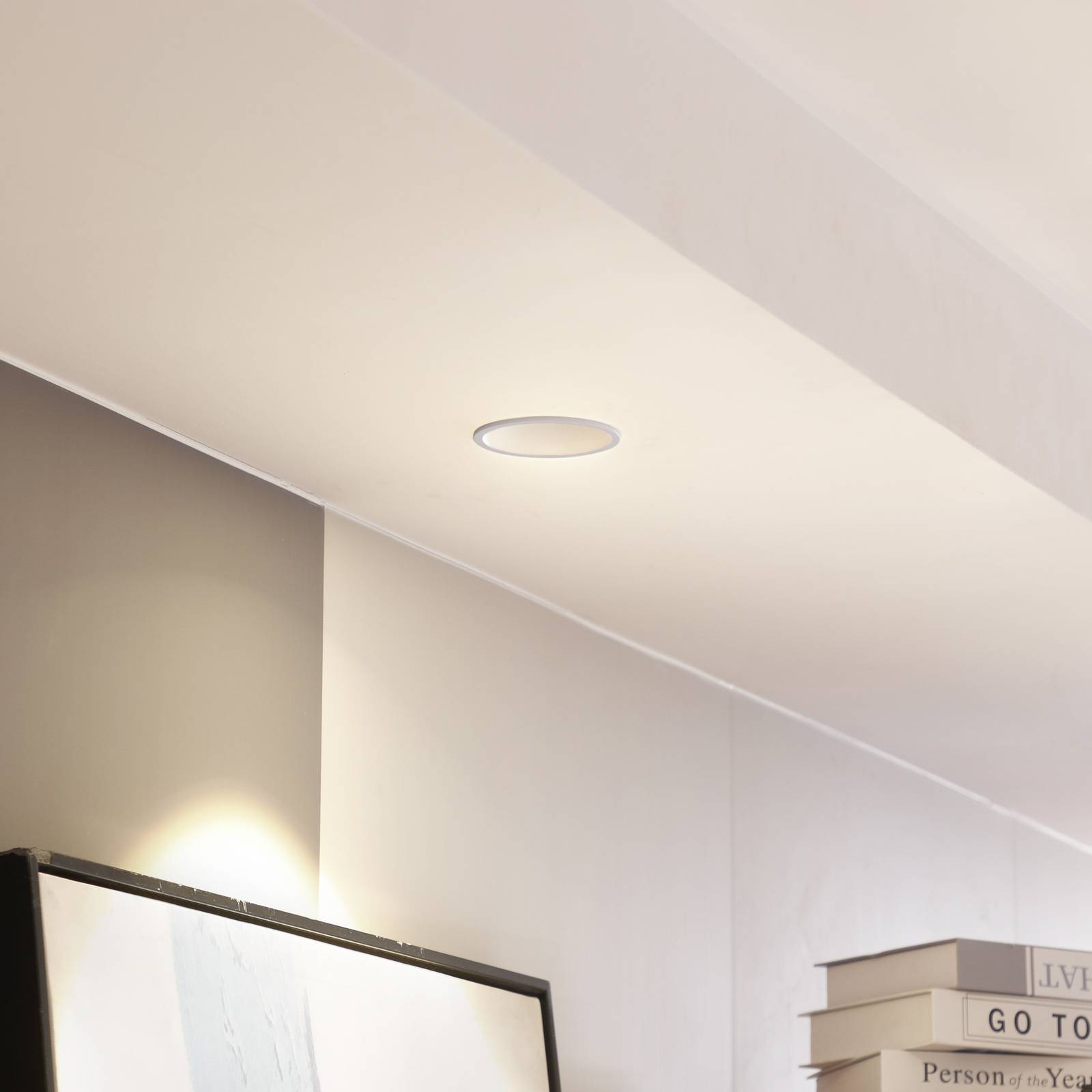 Arcchio LED downlight Niria, wit, 2.700K – Lampen24