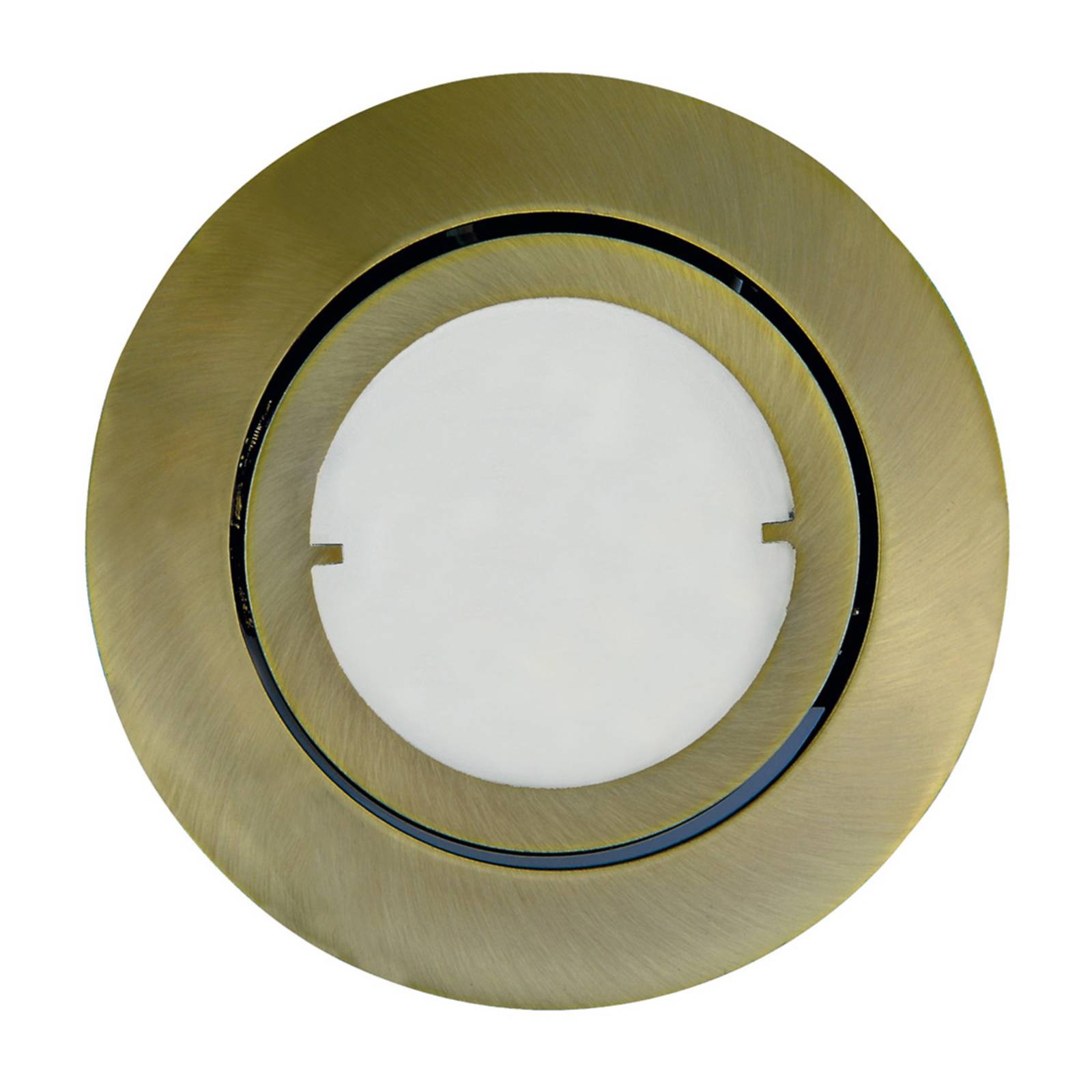Busch Joanie - LED inbouwlamp in oudmessing - Lampen24