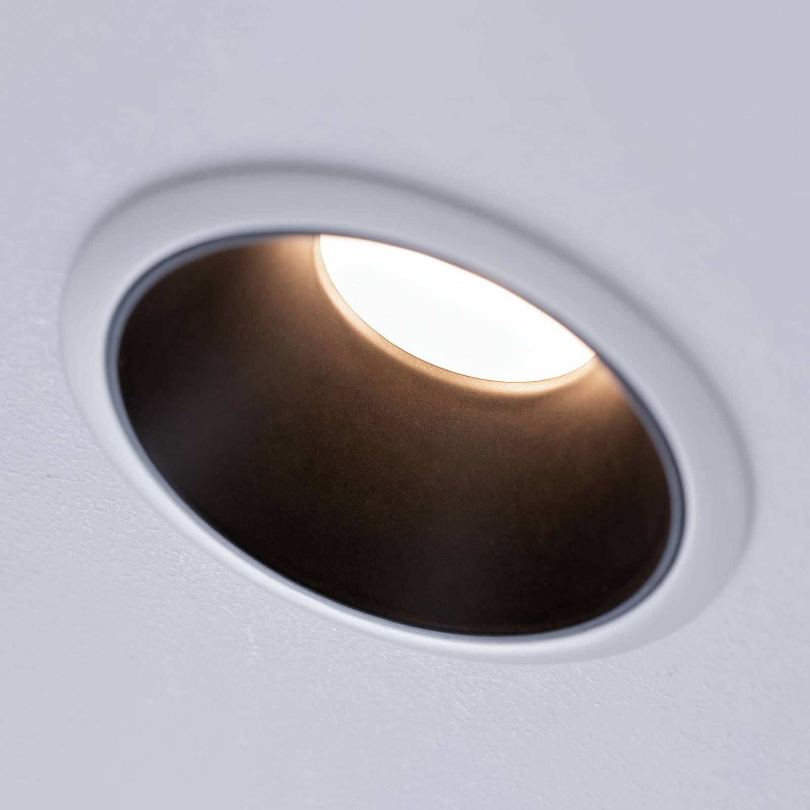 Paulmann Cole LED Spotlight, zwart-wit, 3per set – Lampen24