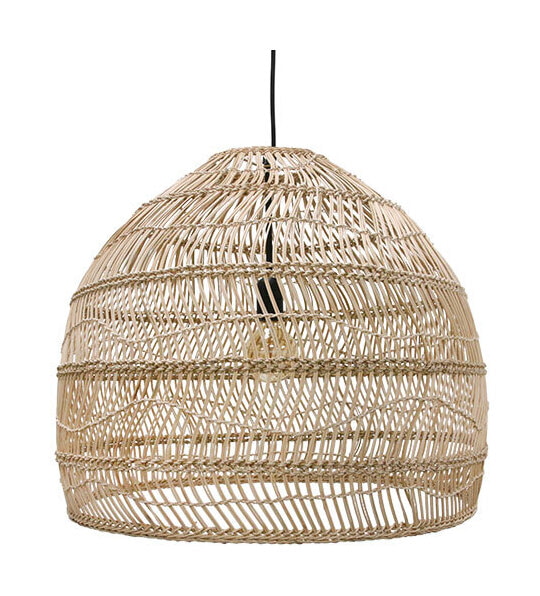 HKliving Hanglamp Ball Wicker