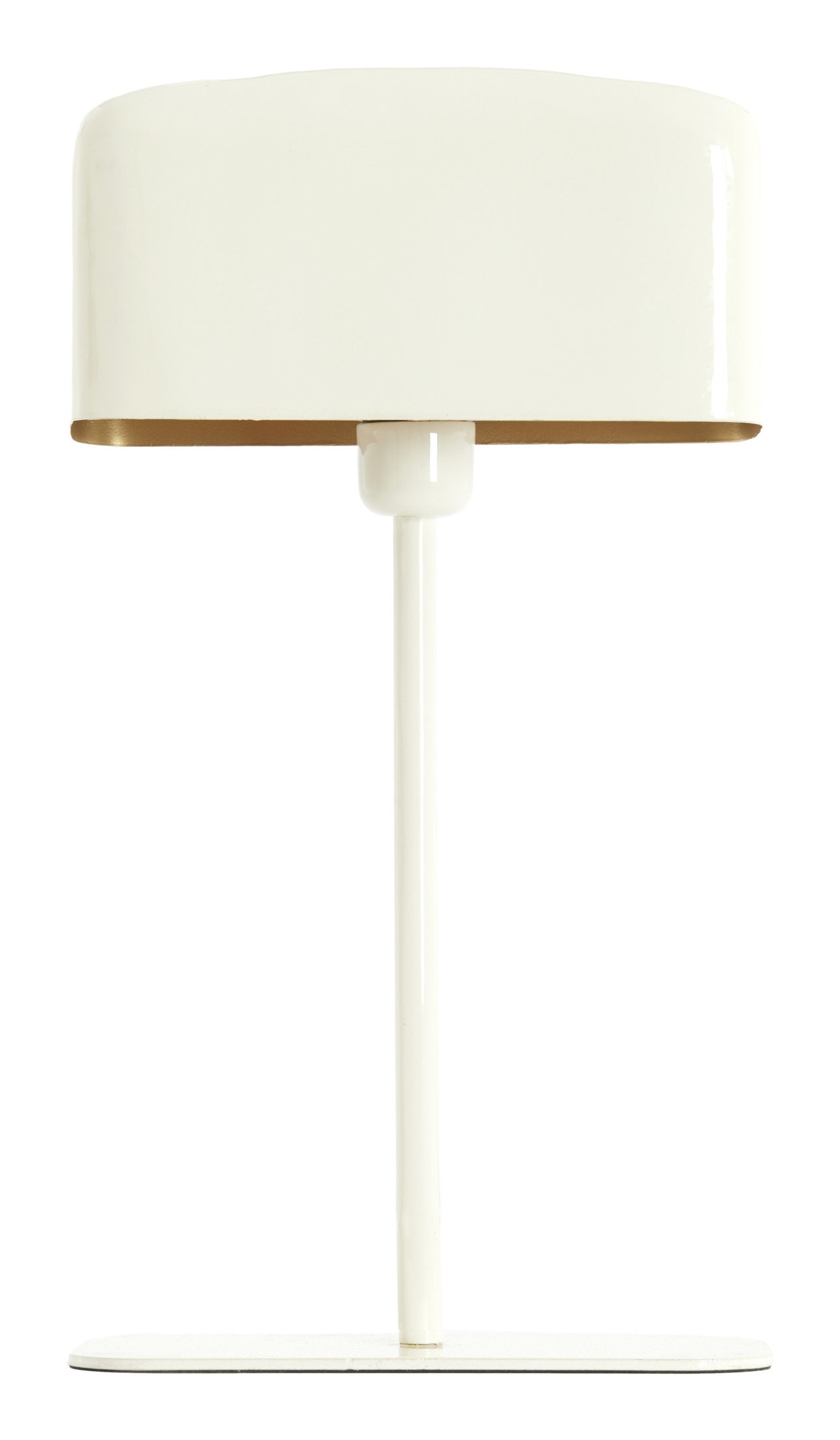 Light & Living Tafellamp Elenie 48cm - Glans Crème
