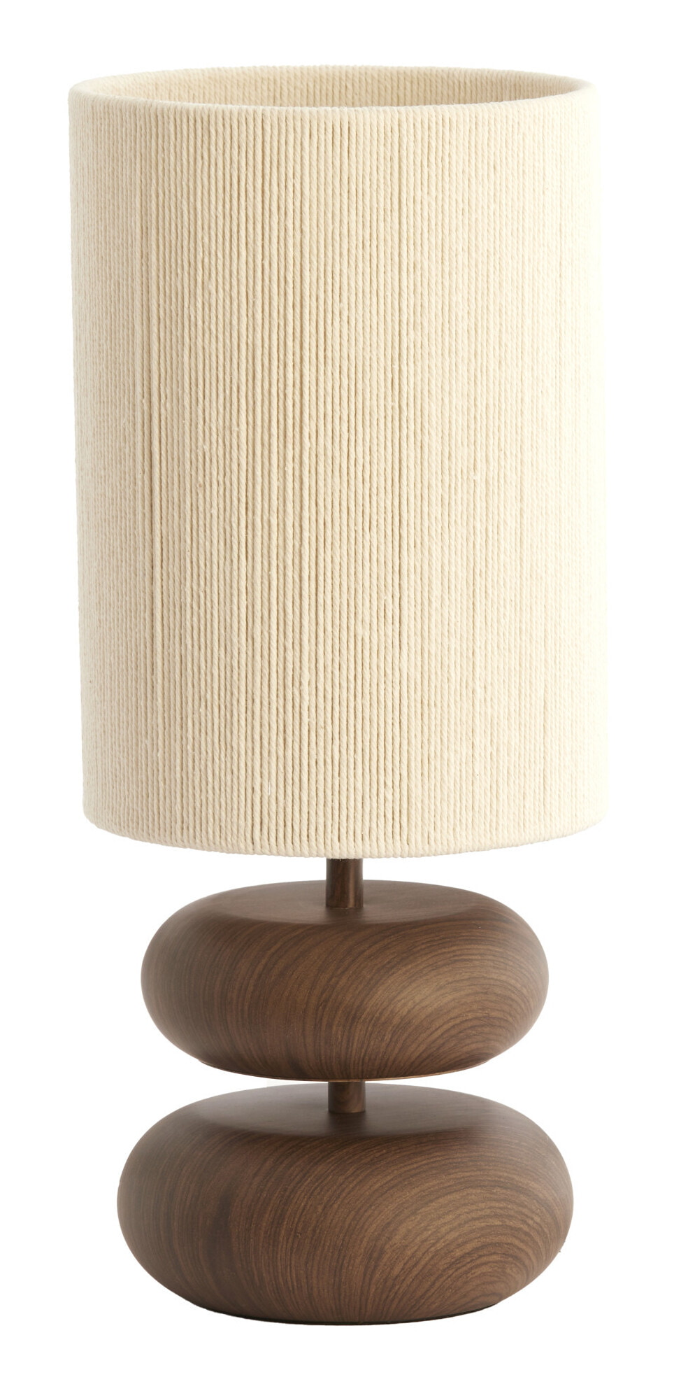 Light & Living Tafellamp Danialo Touw en houtlook