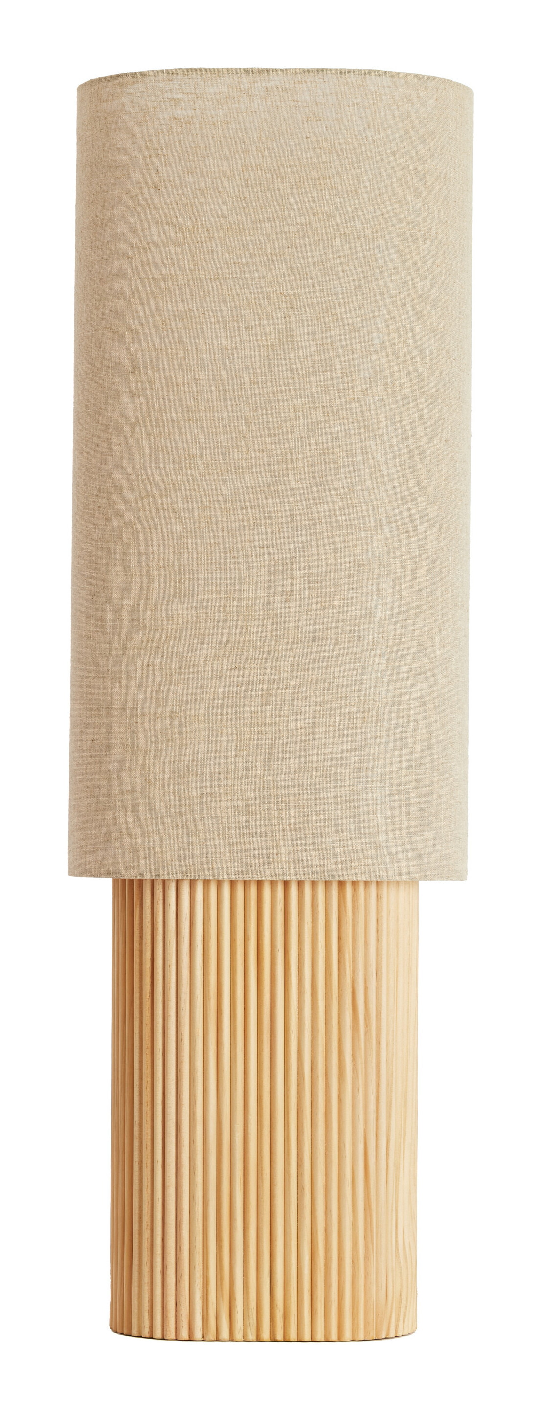 Light & Living Tafellamp Laslo Linnen en hout