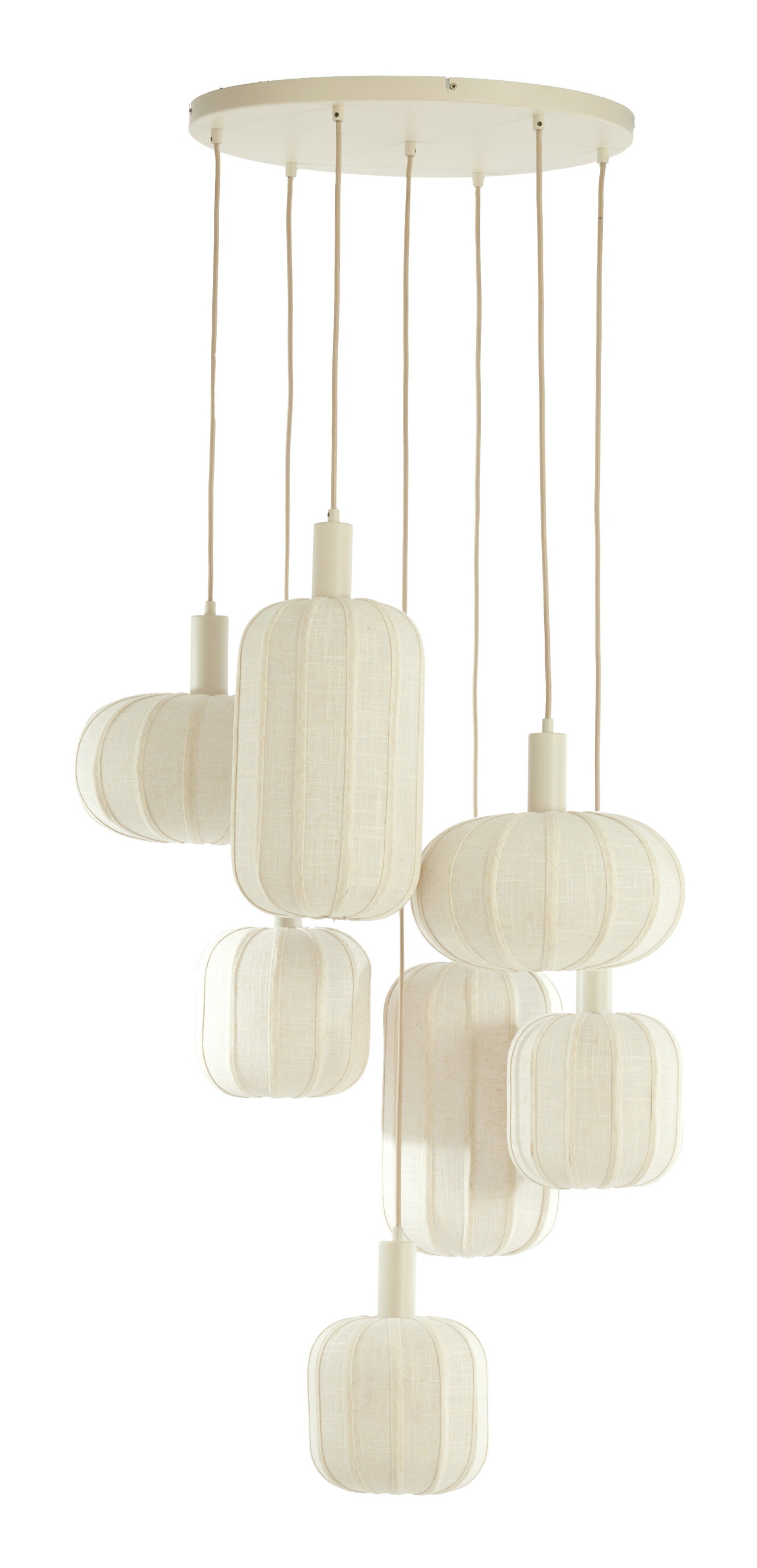 Light & Living Hanglamp Tufia 7-lamps