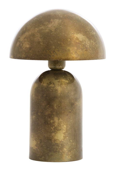 Light & Living Tafellamp Tolima 35cm - Antiek Goud - Rond