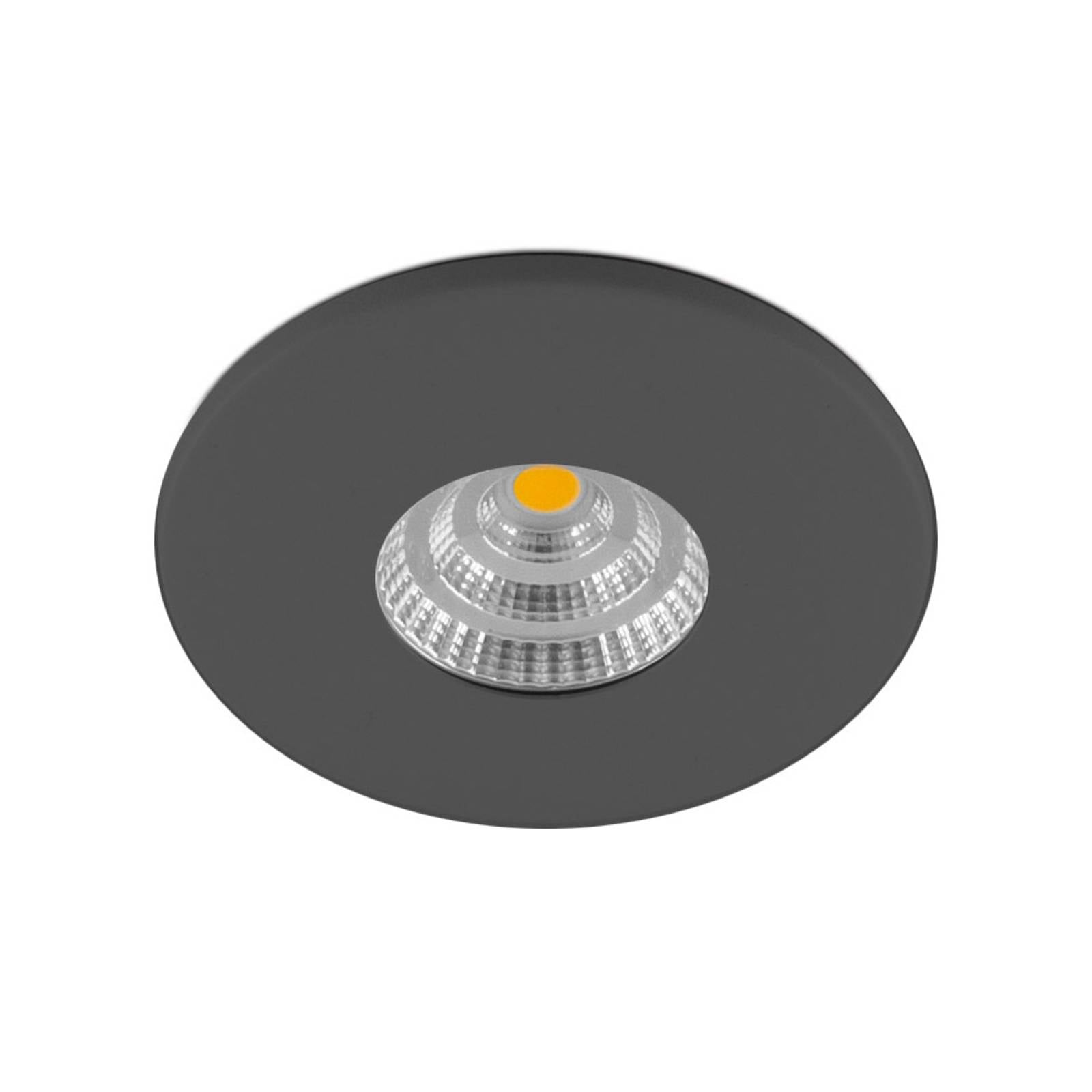 EVN Magneto LED plafondinbouwlamp IP44 antraciet – Lampen24