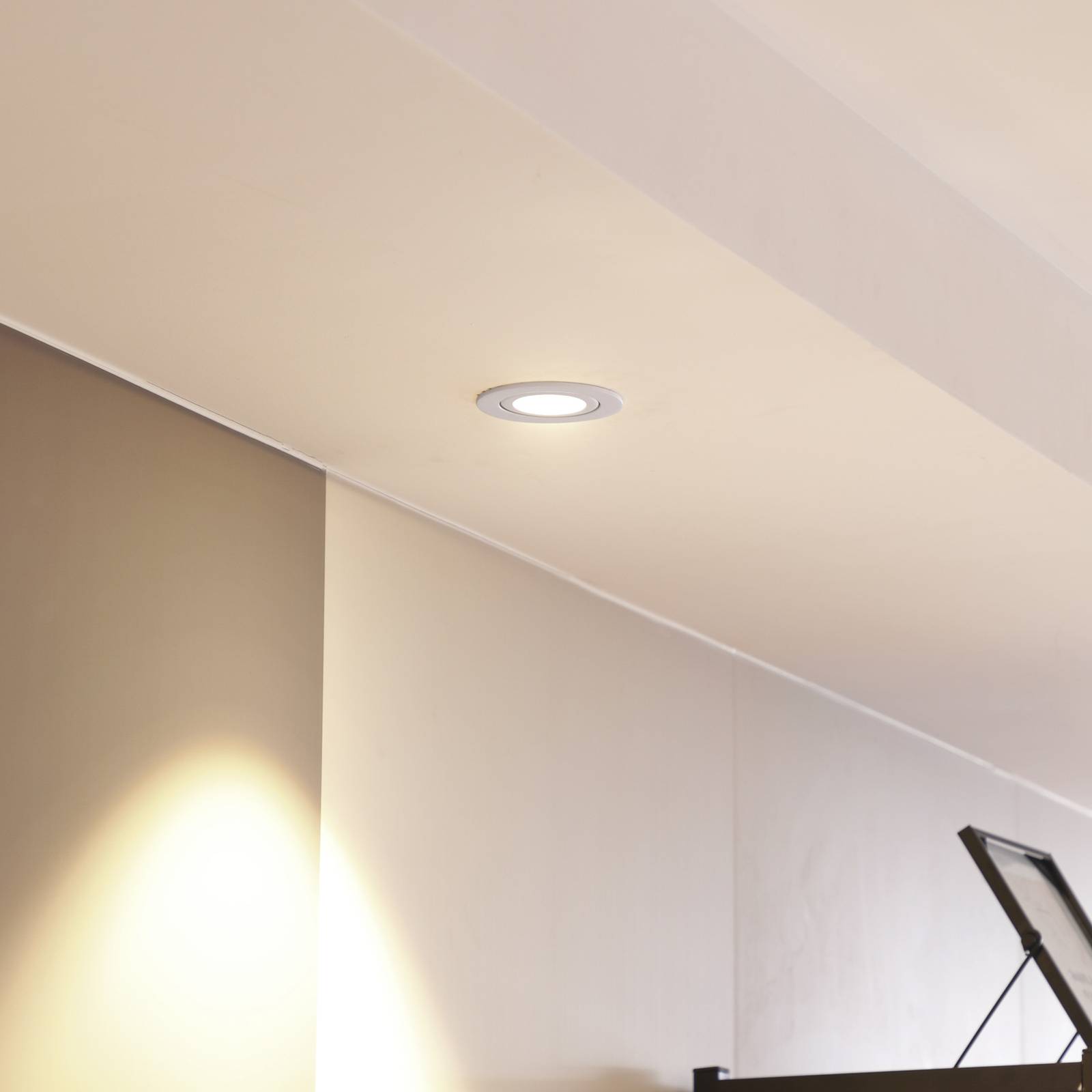 Arcchio LED downlight Jyra, wit, 2.700K – Lampen24