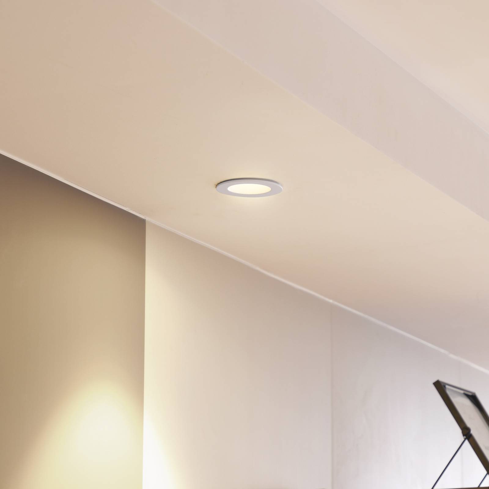 Arcchio LED downlight Aryx, wit, 2.700K – Lampen24