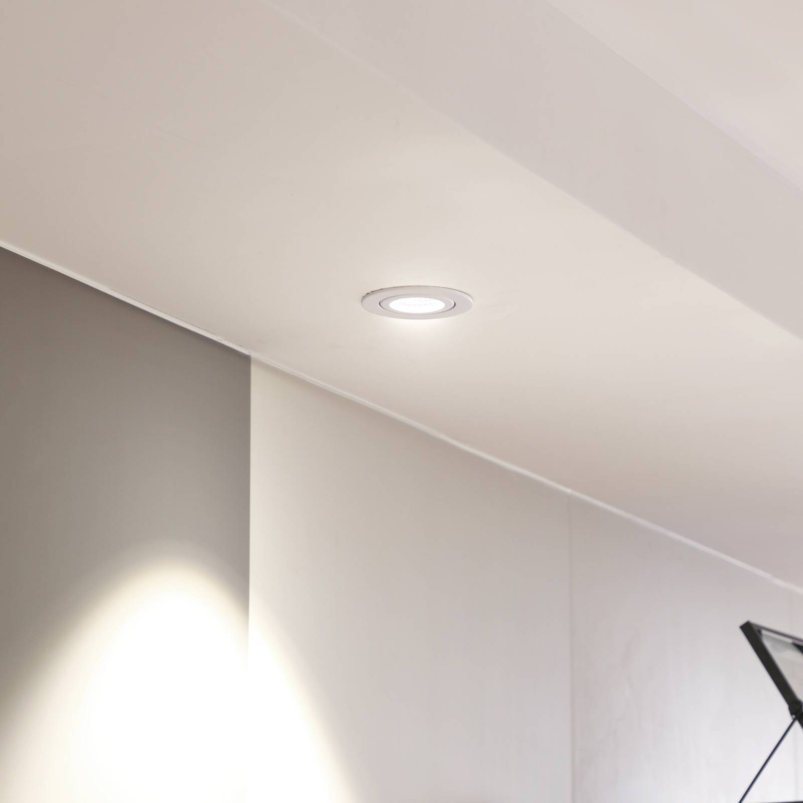 Arcchio LED downlight Jyra, wit, 4.000K – Lampen24