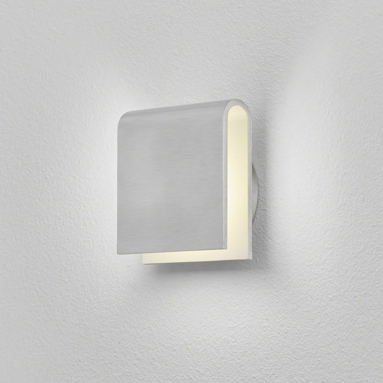 Helestra Cano LED wand inbouwlamp indirect, alu – Lampen24