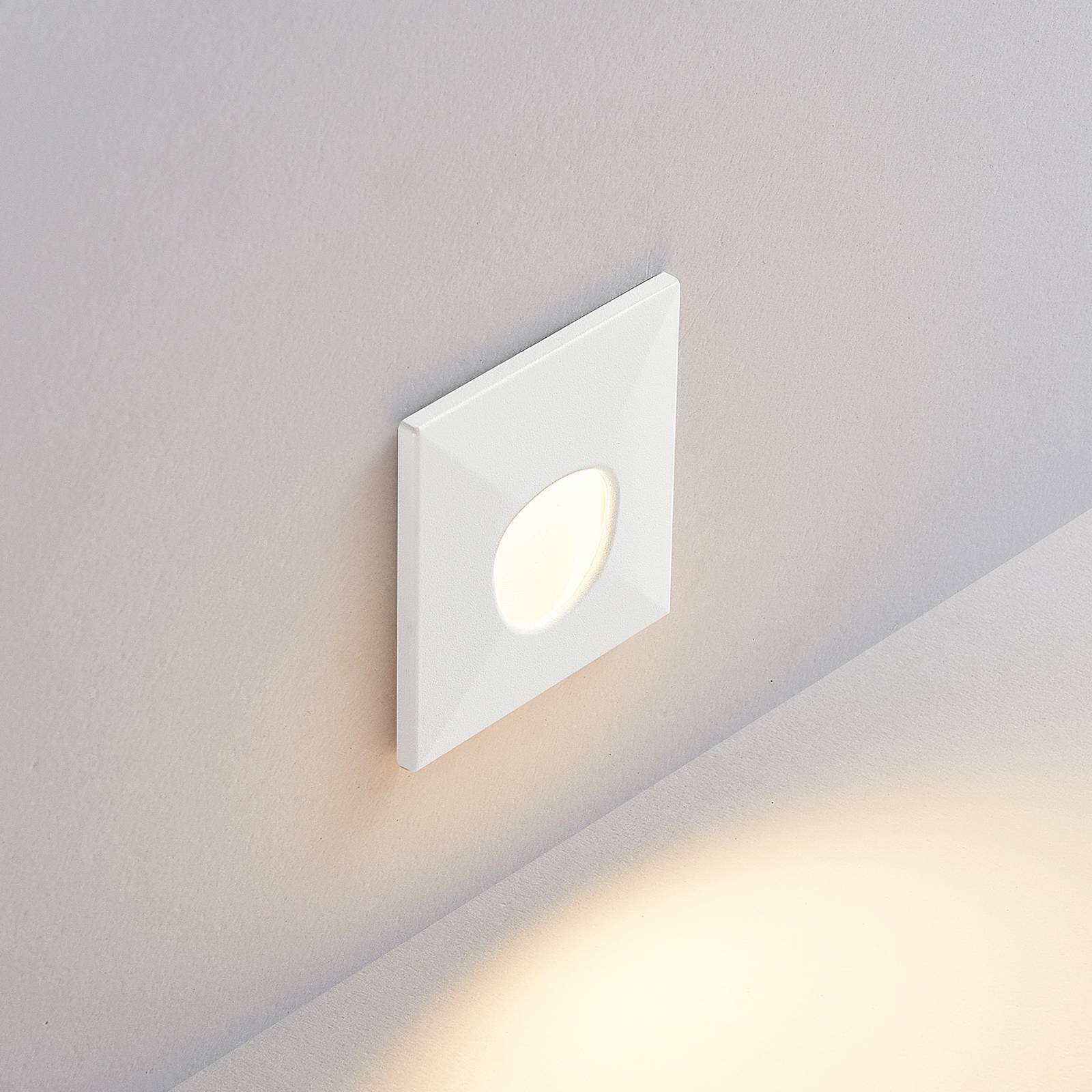 Molto Luce LED inbouwlamp Wall 68R Sina SQ, wit, aluminium, CCT – Lampen24