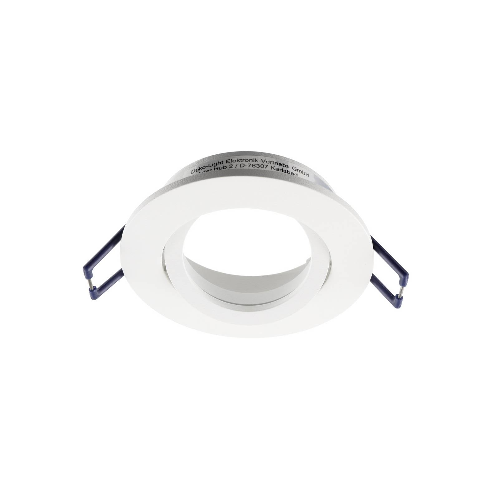 Deko-Light Samsola plafond inbouwlamp, wit, Ø 8 cm, metaal – Lampen24