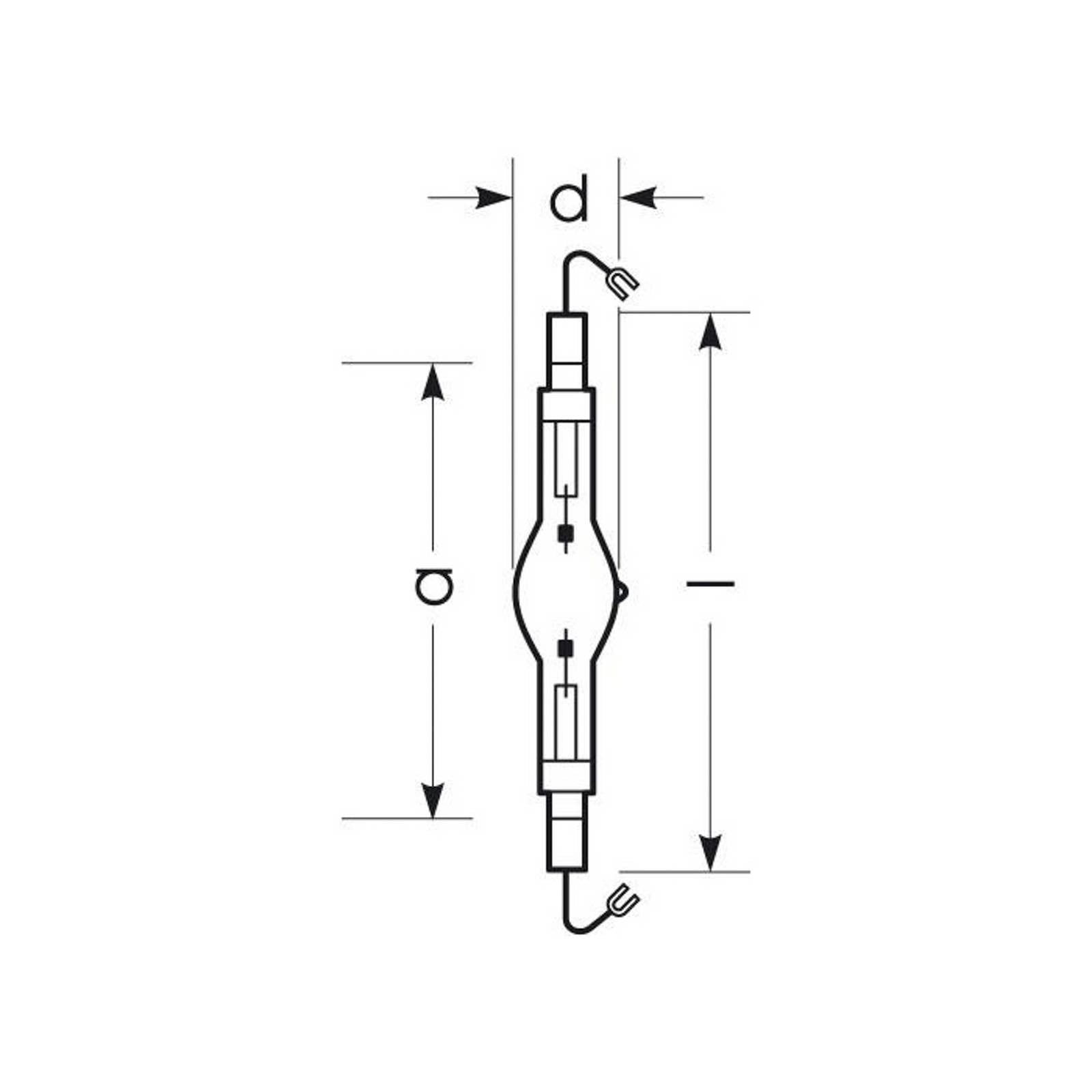RADIUM Halogeen gasontladingslamp K12s 1000W HRI-TS D/S/PRO – Lampen24