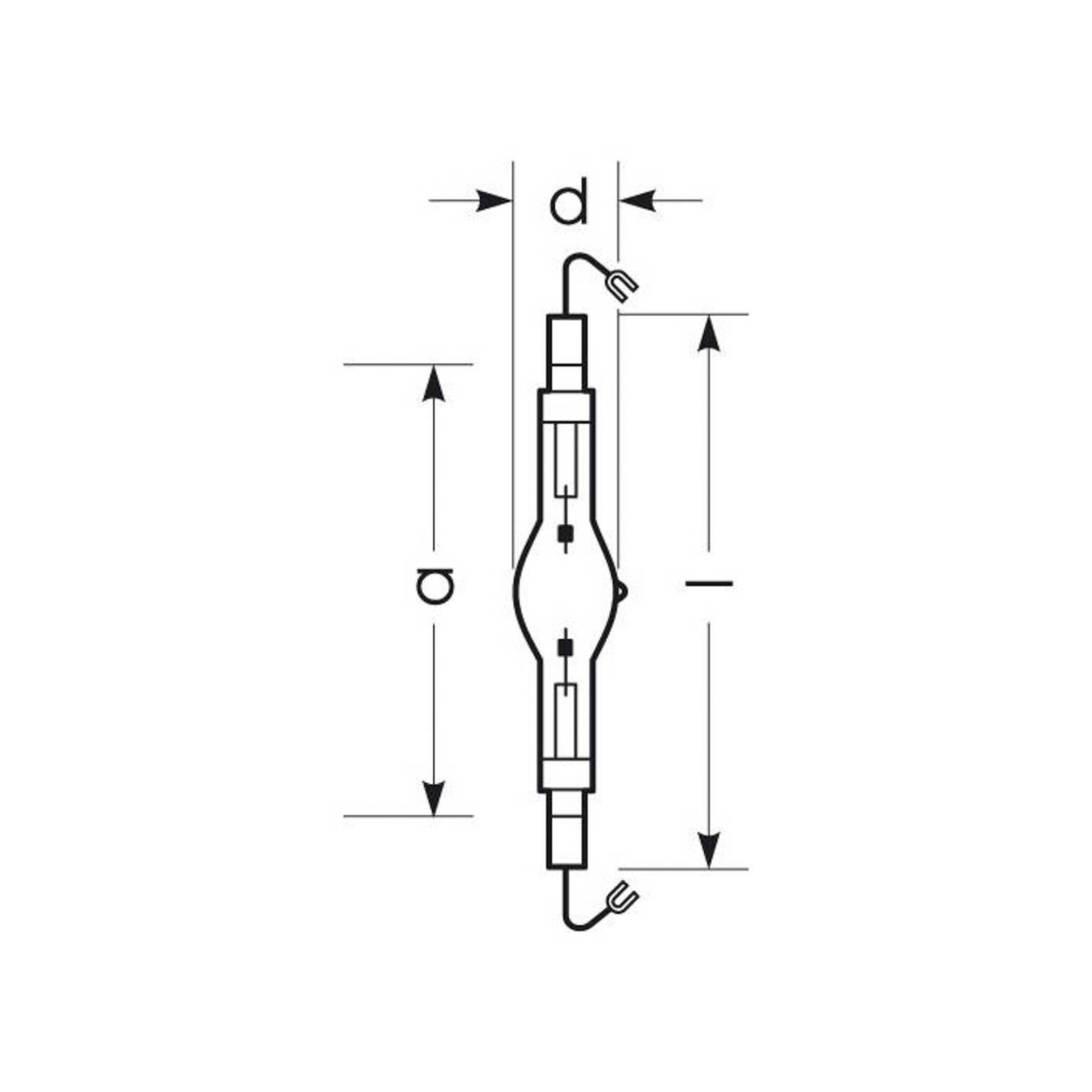 RADIUM Halogeen gasontladingslamp K12s 1000W HRI-TS NDL/S – Lampen24