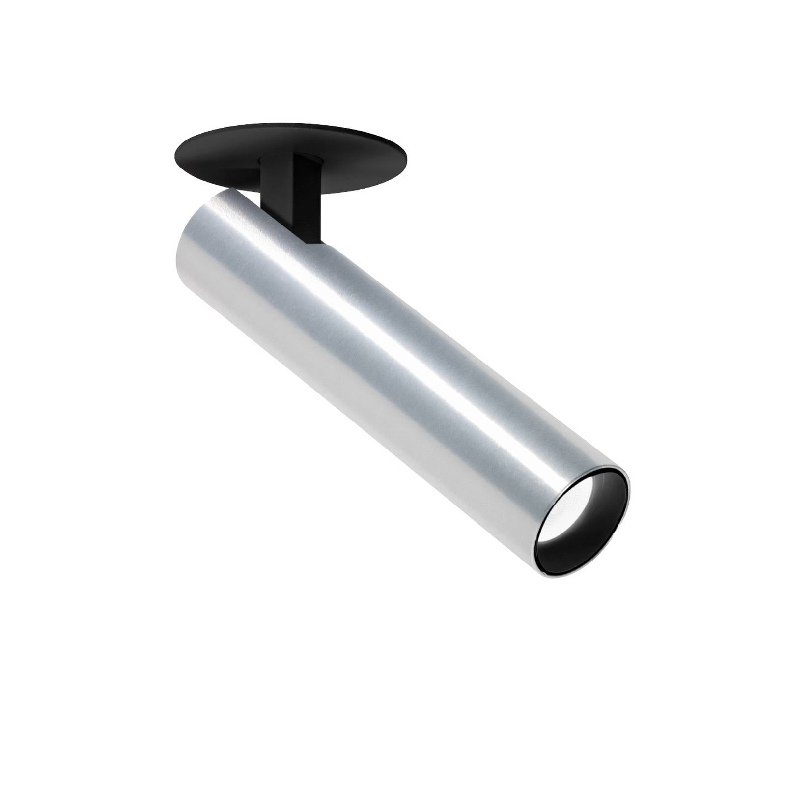 Wever & Ducré Lighting WEVER & DUCRÉ LED-spot Match 1.0 halfverzonken, aluminium, 2.700 K – Lampen24